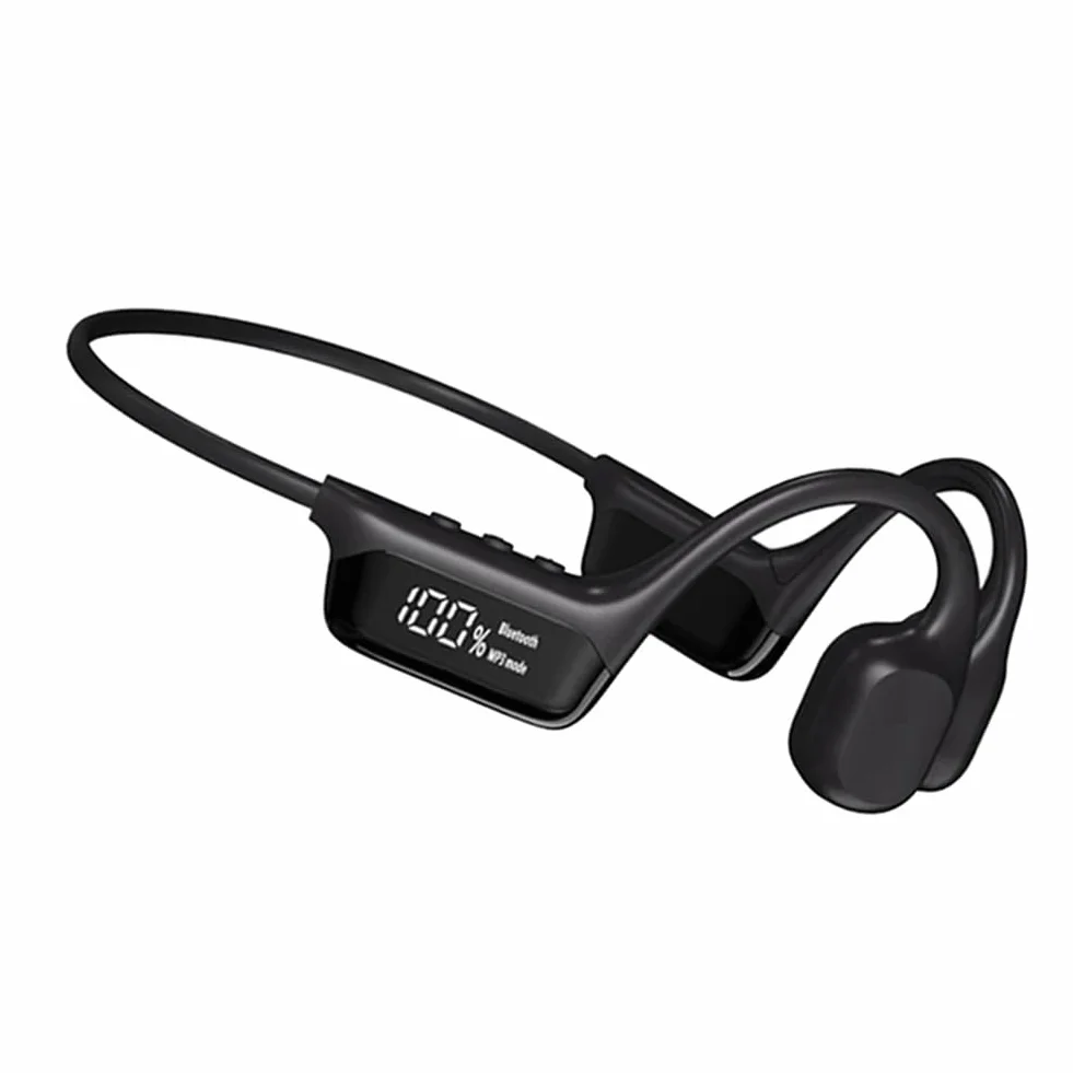 Casque sans à Conduction Osseuse Bluetooth 5.4 S10 30 Mètres de Profondeur Casque de Natation Étanche IPX8 Lecteur MP3 32 Go