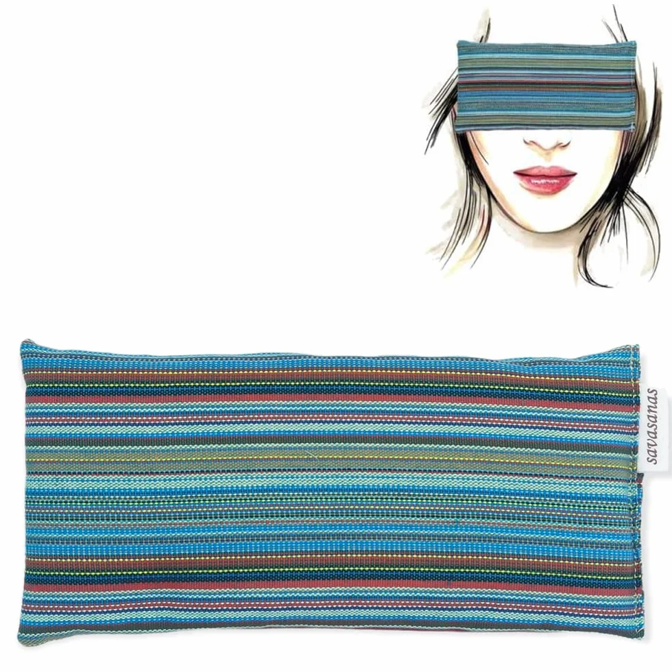 Coussin de Yoga pour Les Yeux Granada Lavande Riz Relaxation Méditation