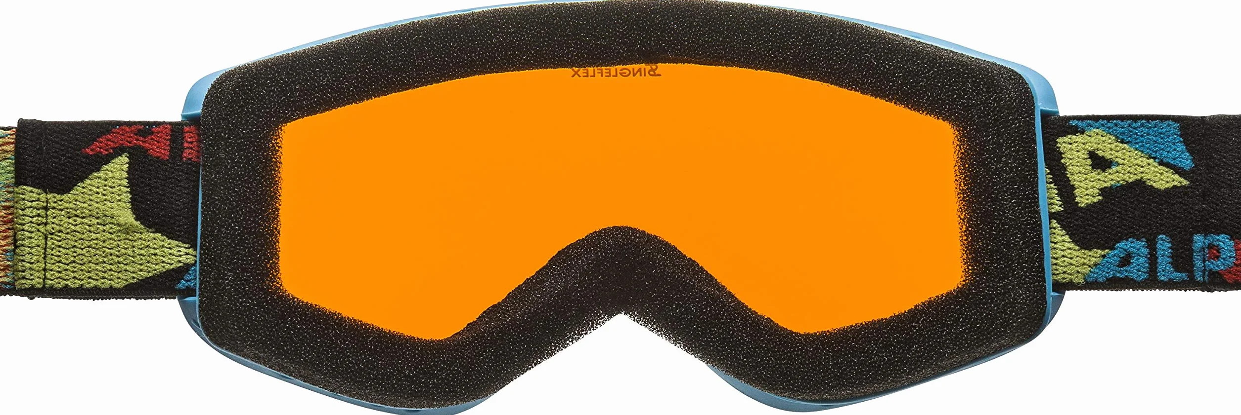 ALPINA CARVY 2.0 Masque de ski antibuée pour enfants protection UV robuste incassable