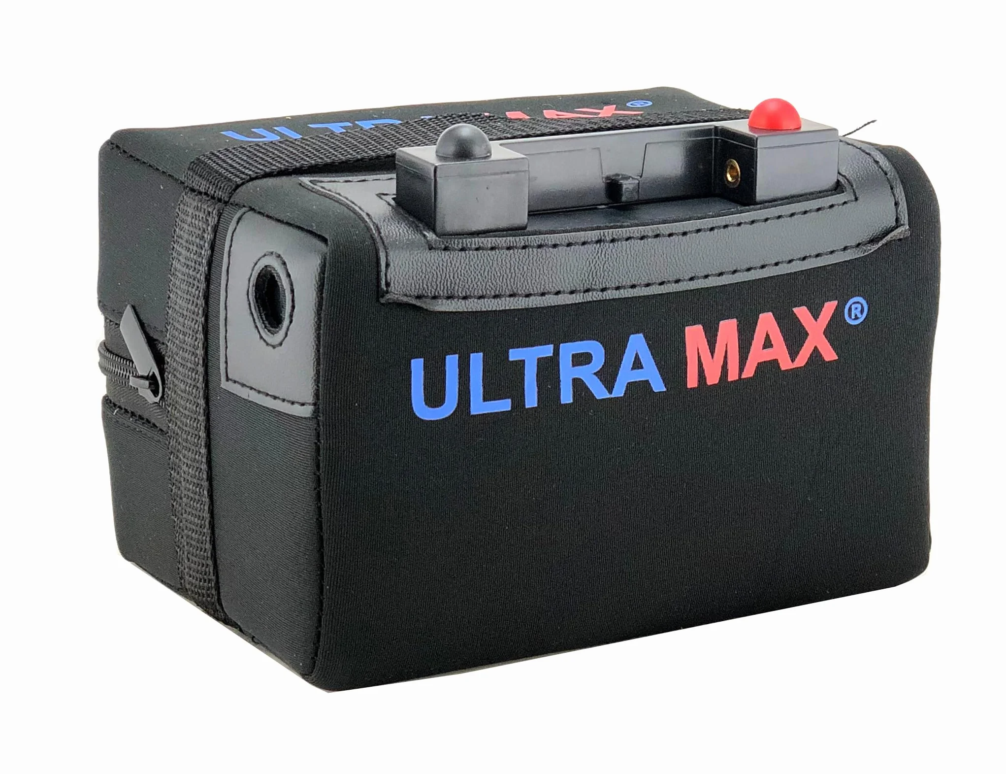 Ultramax Batterie de golf LiFePO4 36 trous au lithium phosphate idéale pour PowaKaddy, Hill Billy et Motocaddy avec port USB