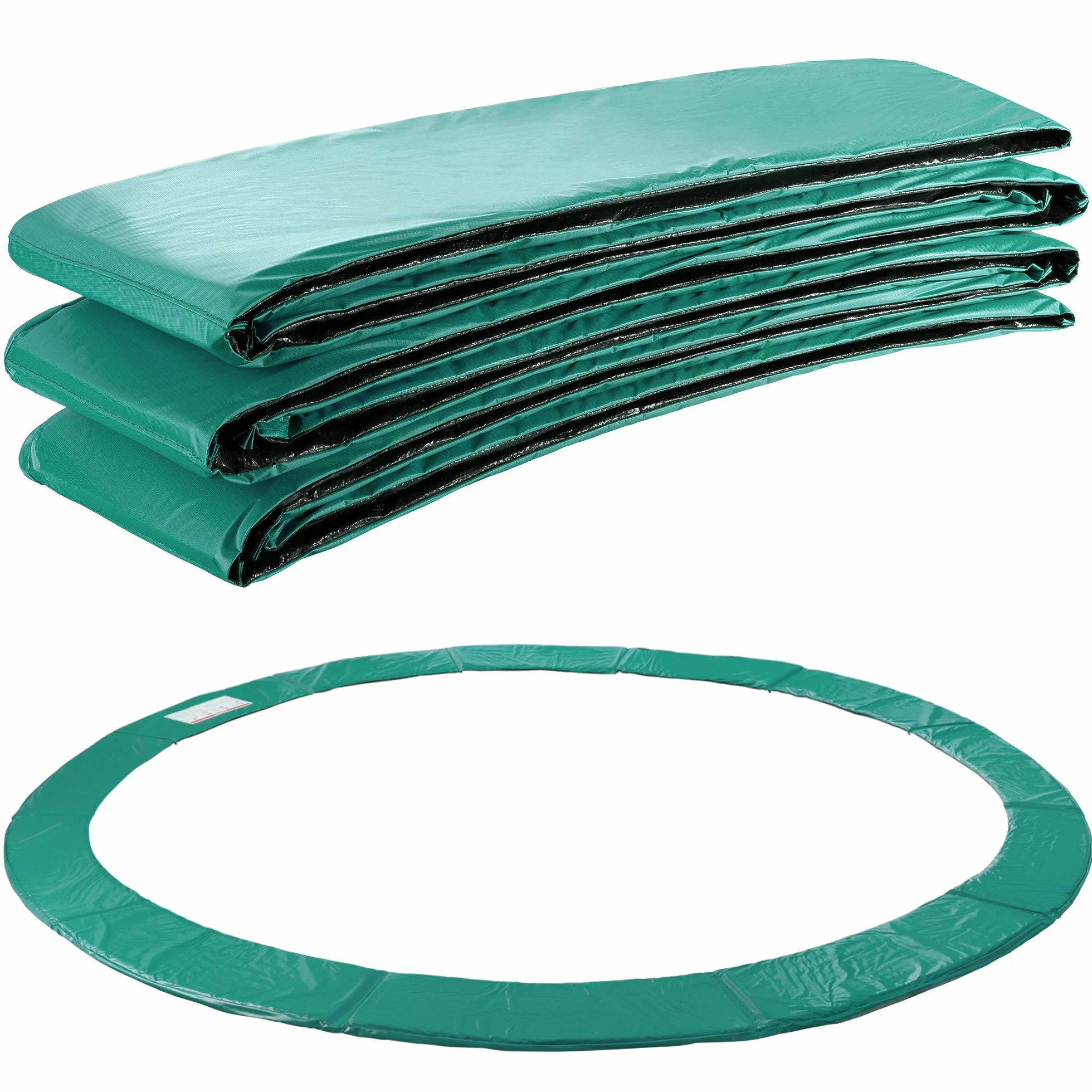 Arebos Protection de Ressort de Couverture de Bord de Trampoline 396 cm PVC PE résistant à la déchirure résistant aux UV