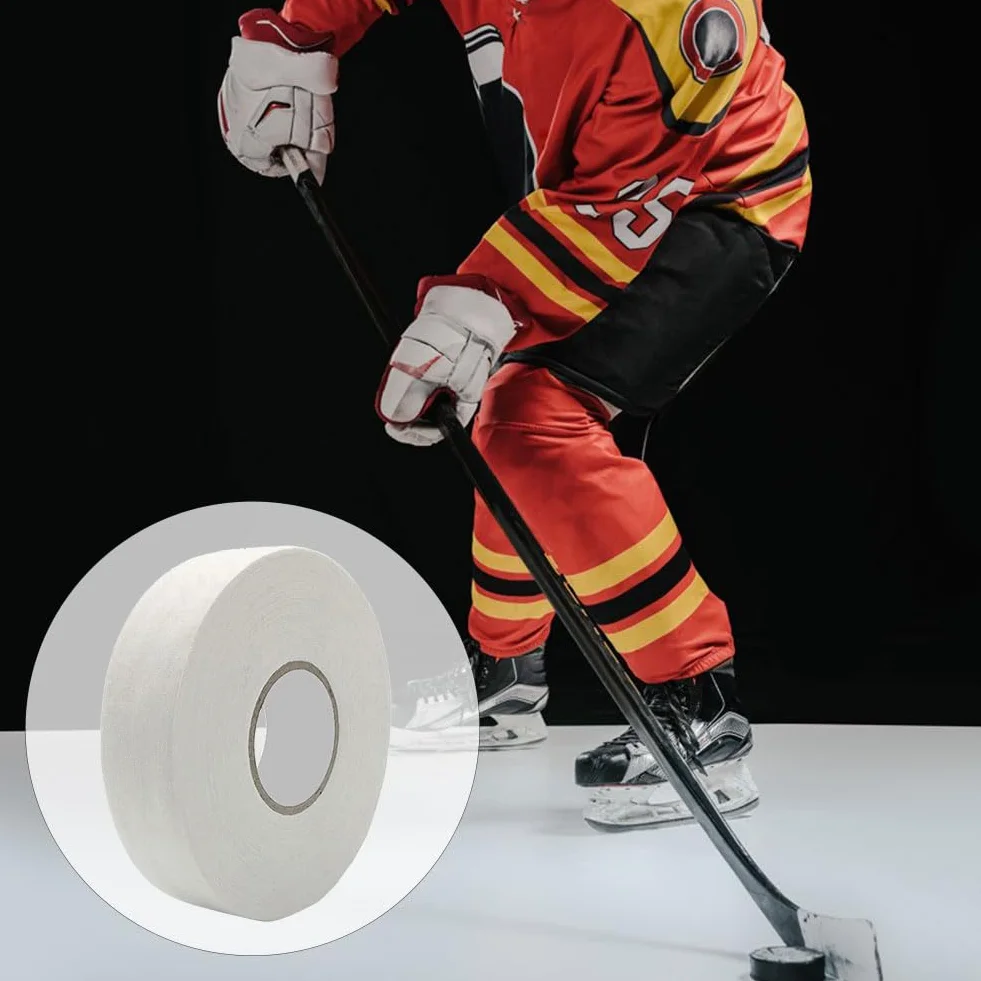 KARELLS Ruban de Hockey Adhésif 25m × 25mm Blanc