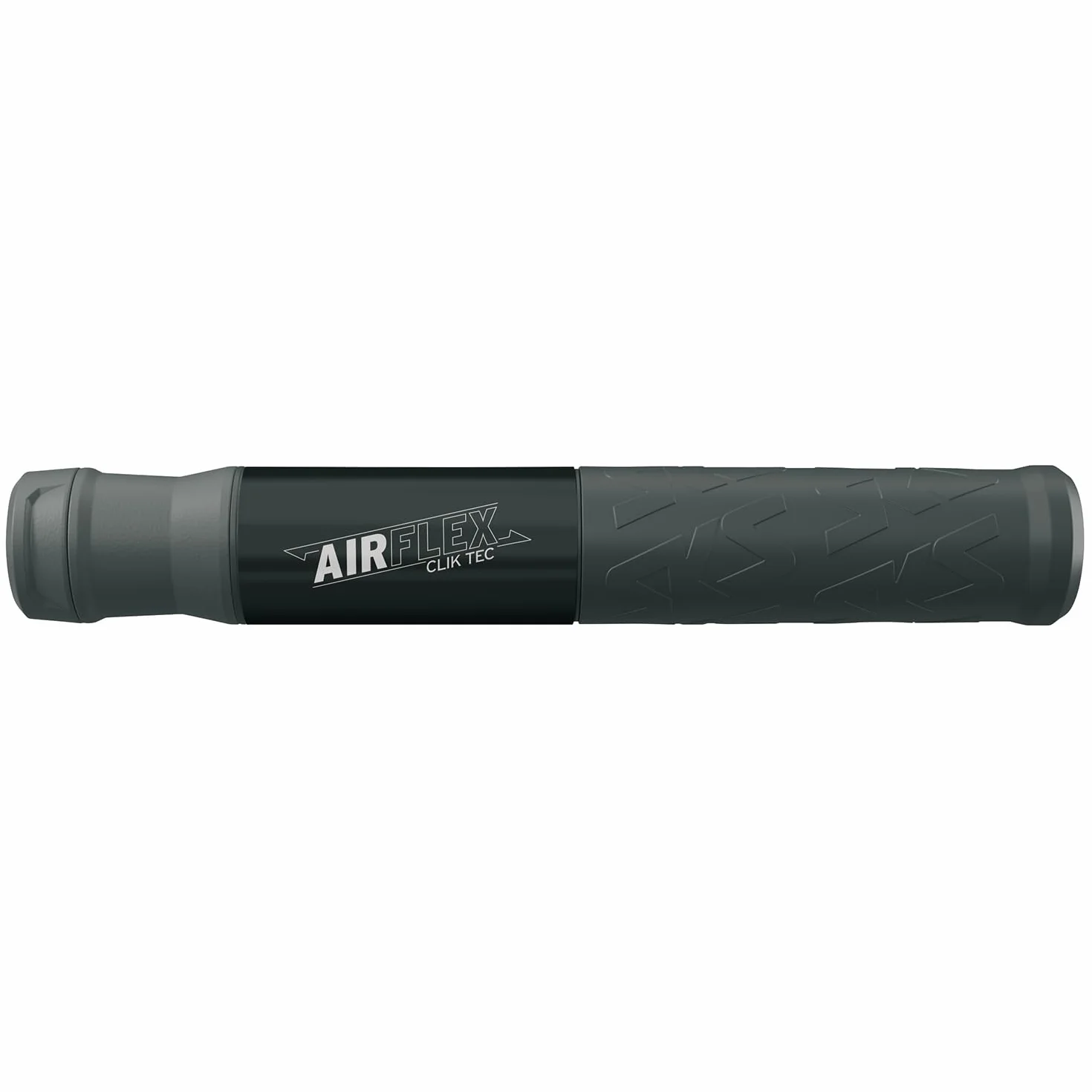 SKS Germany Airflex Explorer CLIK TEC Mini Pompe à vélo avec Tuyau Extensible et tête de Valve CLIK TEC, Noir