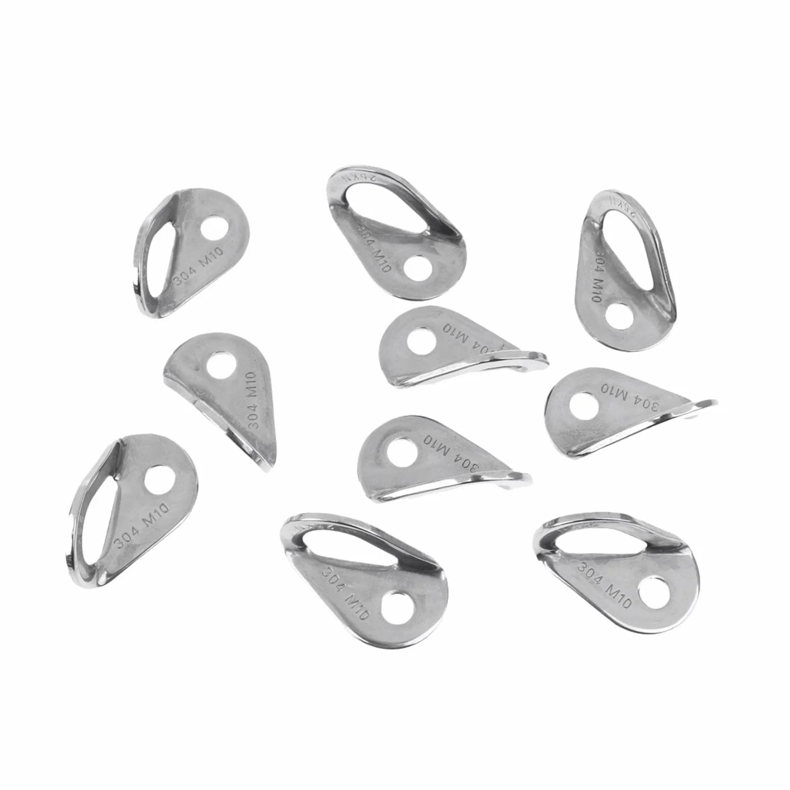 10 pièces Clou Cintre Expansion Acier Inoxydable Montage Mural Plaque pour Escalade