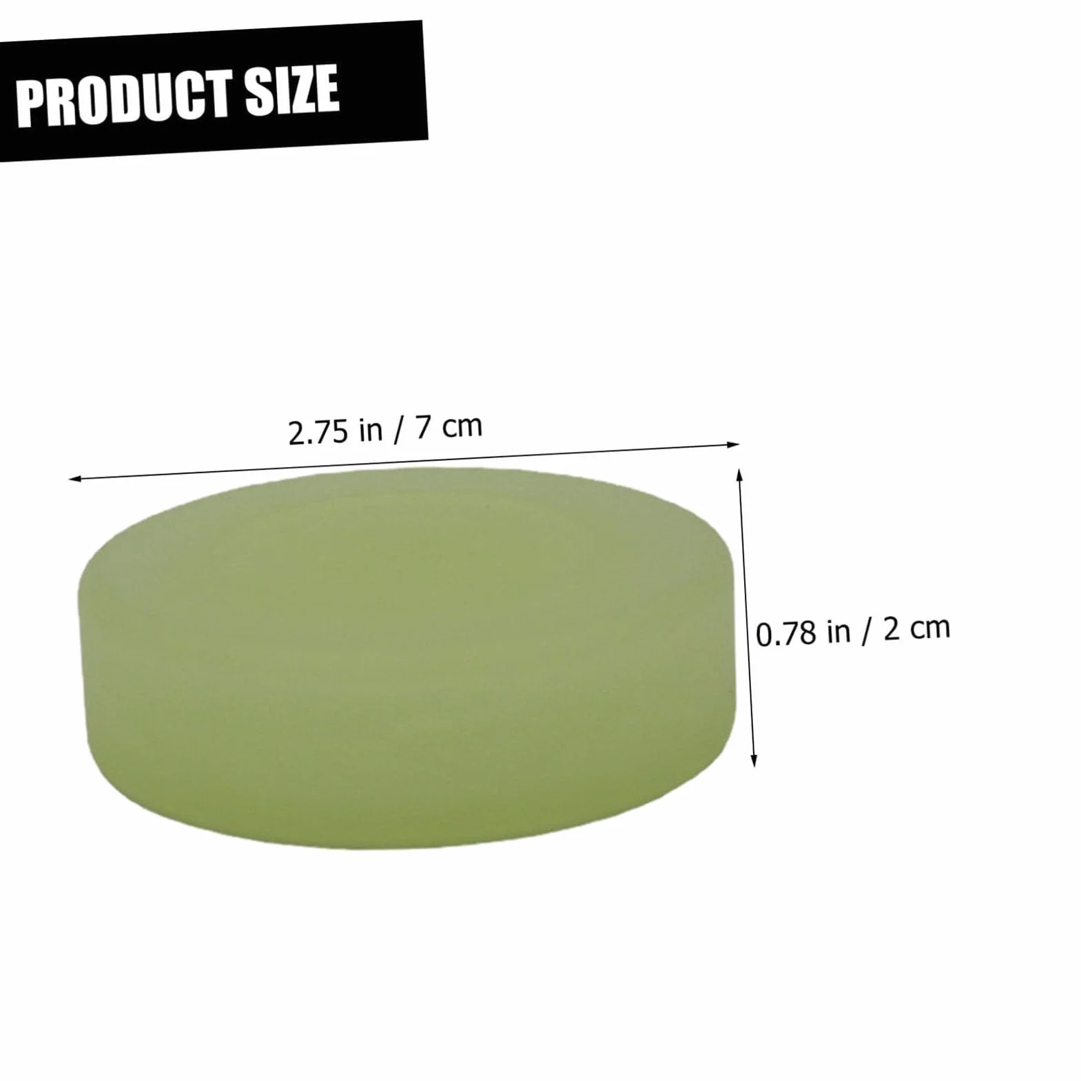Hockey Puck PVC 9x9x3cm Practice Ice Ball Street Hockey Balls Durable Smooth Indoor Outdoor Training