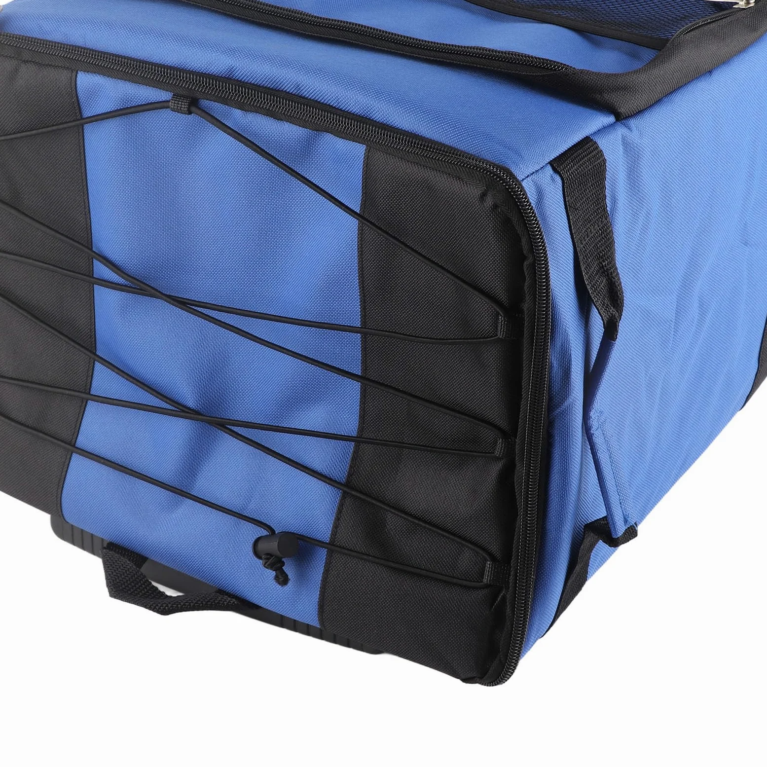 Glacière à roulettes sur Chariot, 35L Sac Isotherme Portable Isolé, Pliable Imperméable Anti-Fuite Glacière Souple pour Pique-Nique, Camping, La Plage Et Le Voyage à L'extérieur