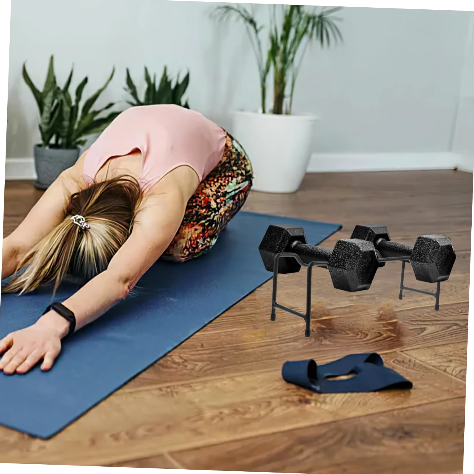 INOOMP 3pièces Support De Rangement Pour Haltères Intérieur Étagère De Stockage Pratique Pour Haltères à Support Compact Et Stable Pour Poids Accessoire De Fitness