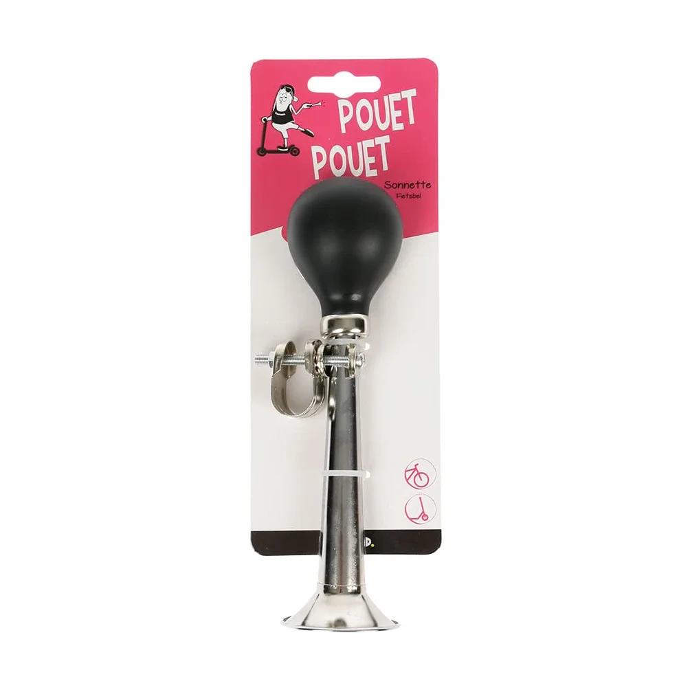 UPFIT Klaxon Vélo – Avertisseur Sonore Trompette Poire Compatible VTT Vélo Ville Trottinette Guidon Ø22,2 mm