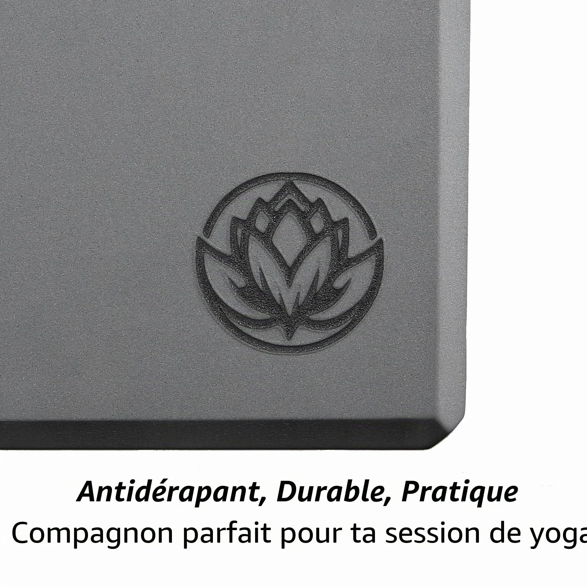 VonBueren Blocs de yoga 22 x 12 x 7,5 cm Lot de 2