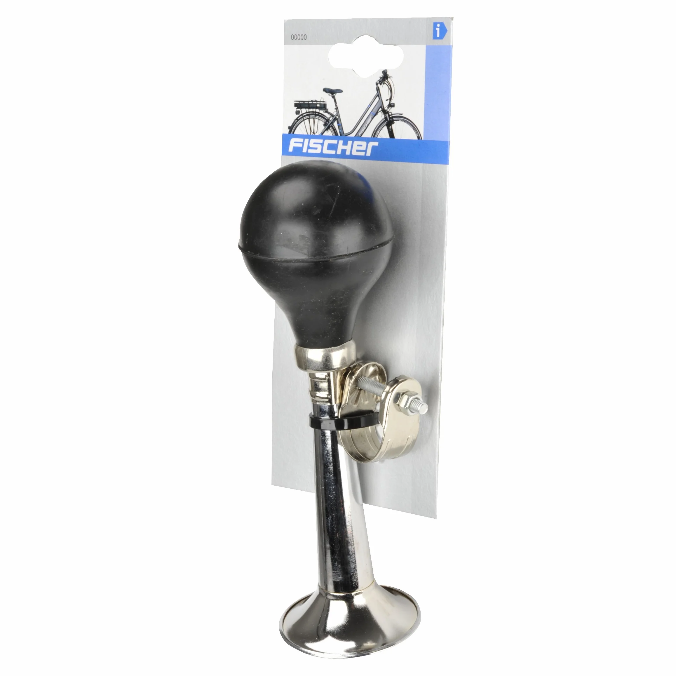 Fischer Klaxon unisexe chromé Argenté Taille unique