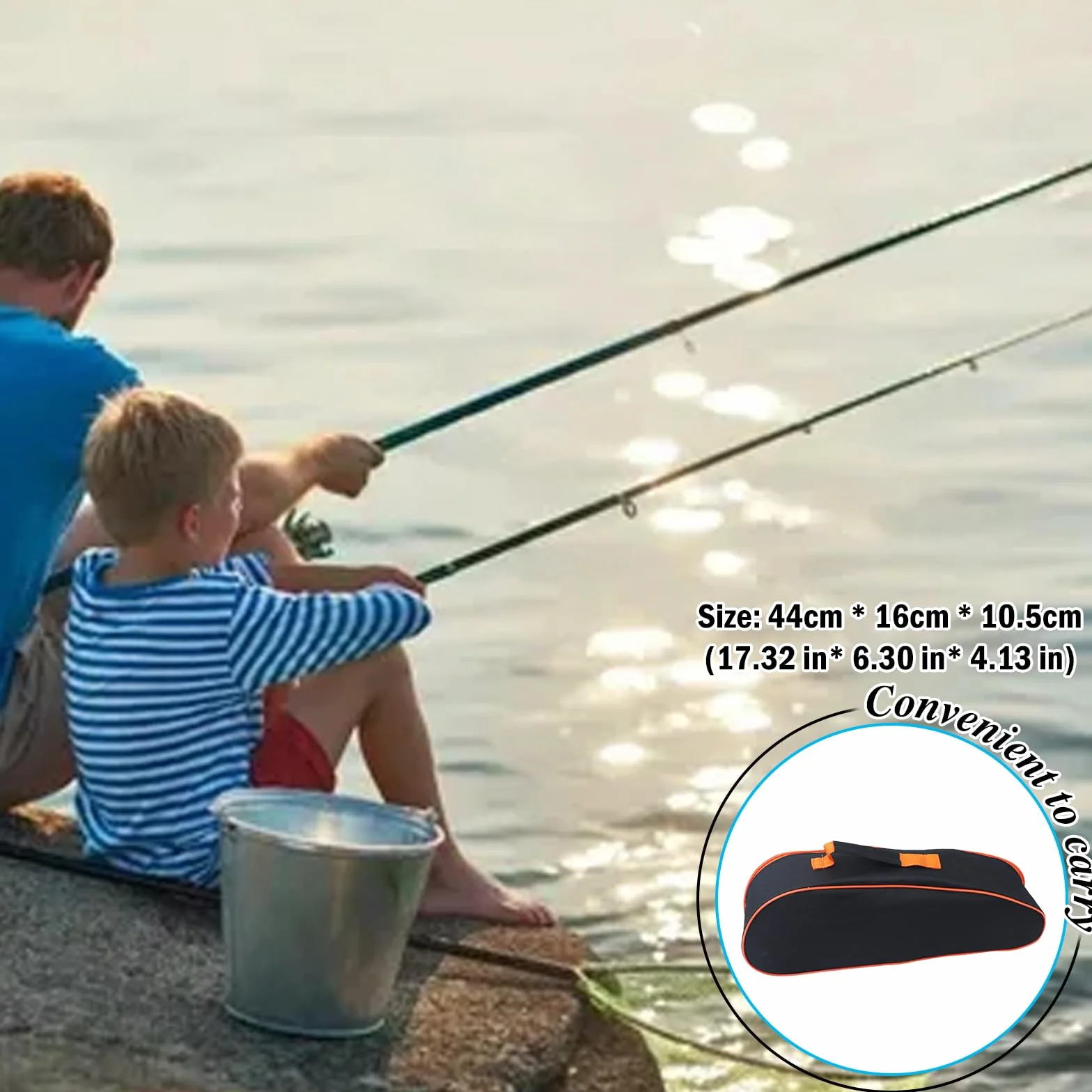 Kit De Pêche pour Enfants 1.5 M Canne À Pêche Télescopique Ensemble avec Moulinet