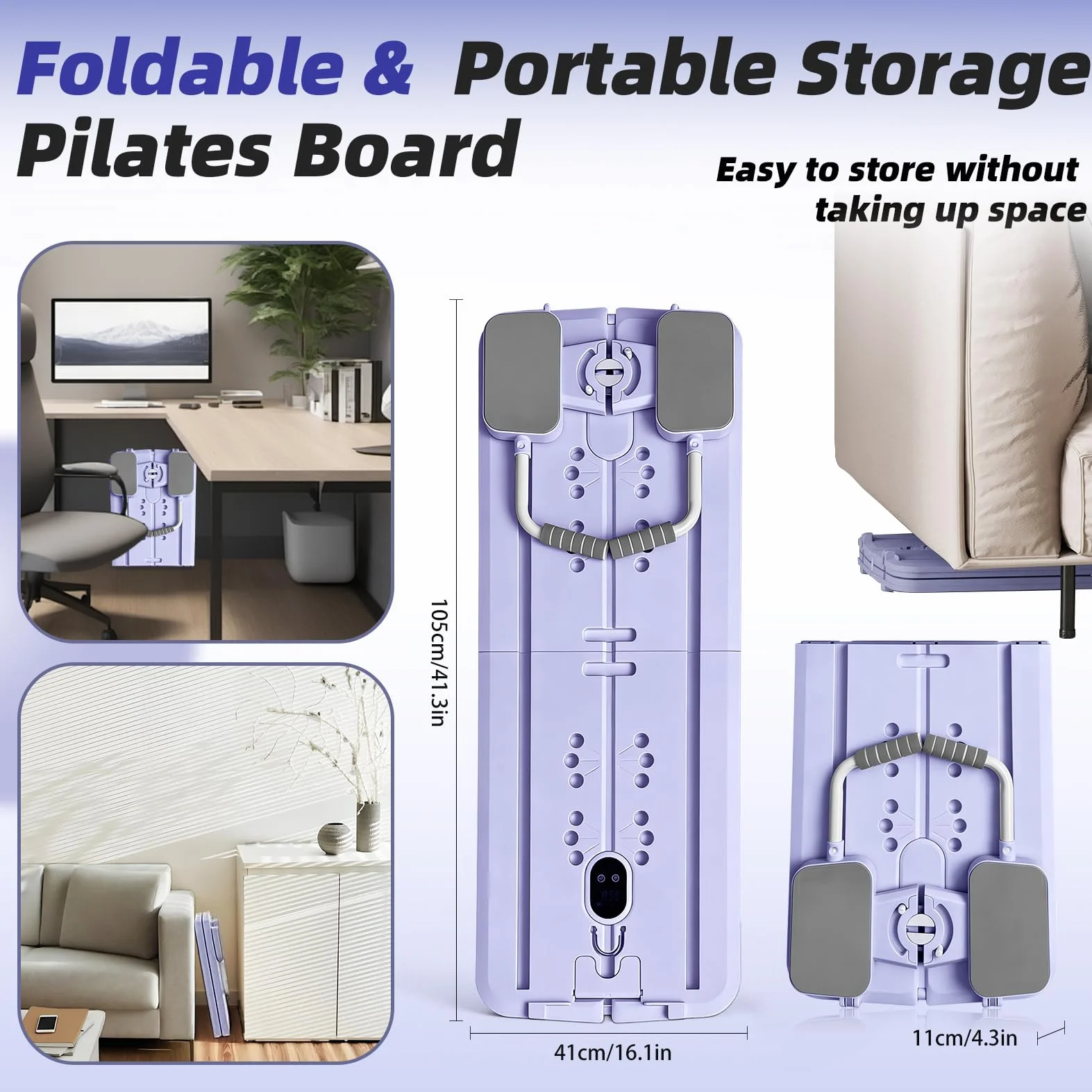 Pilates Reformer Multifonctionnelle avec Rouleau Abdominal Rebond Automatique, Pompes et Corde de Tension