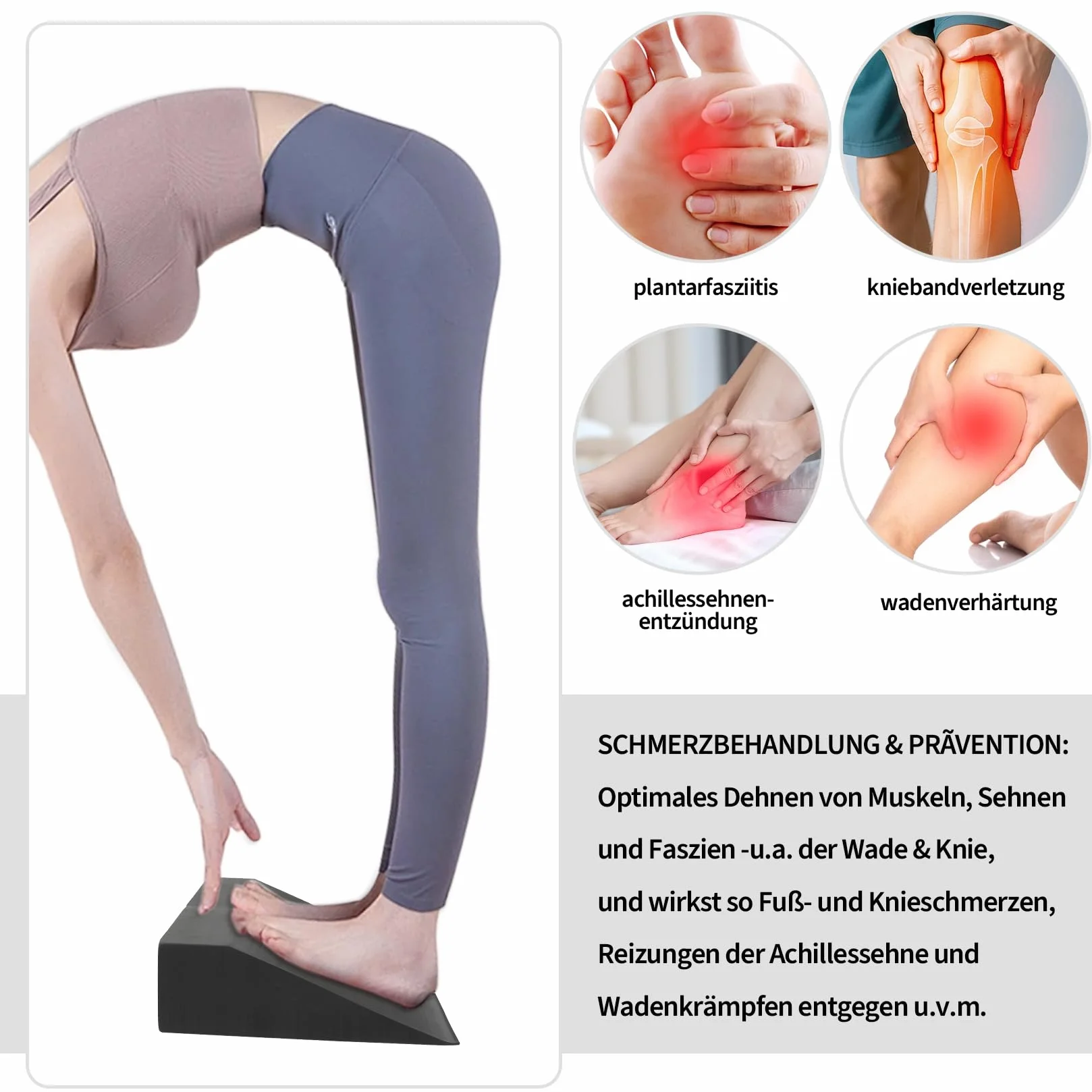 Brique Yoga Blocks Mousse EVA Haute Densité Antidérapants 2 Pcs
