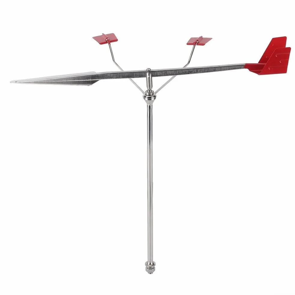 Indicateur de vent en acier inoxydable 304 35,6 cm pour voilier navigation marine