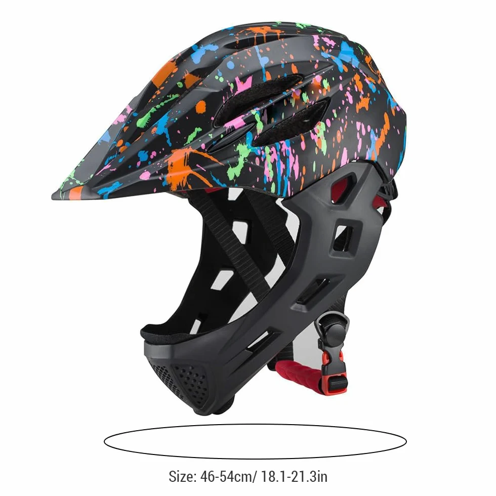 Casque de vélo réglable et respirant pour enfants avec lumière LED