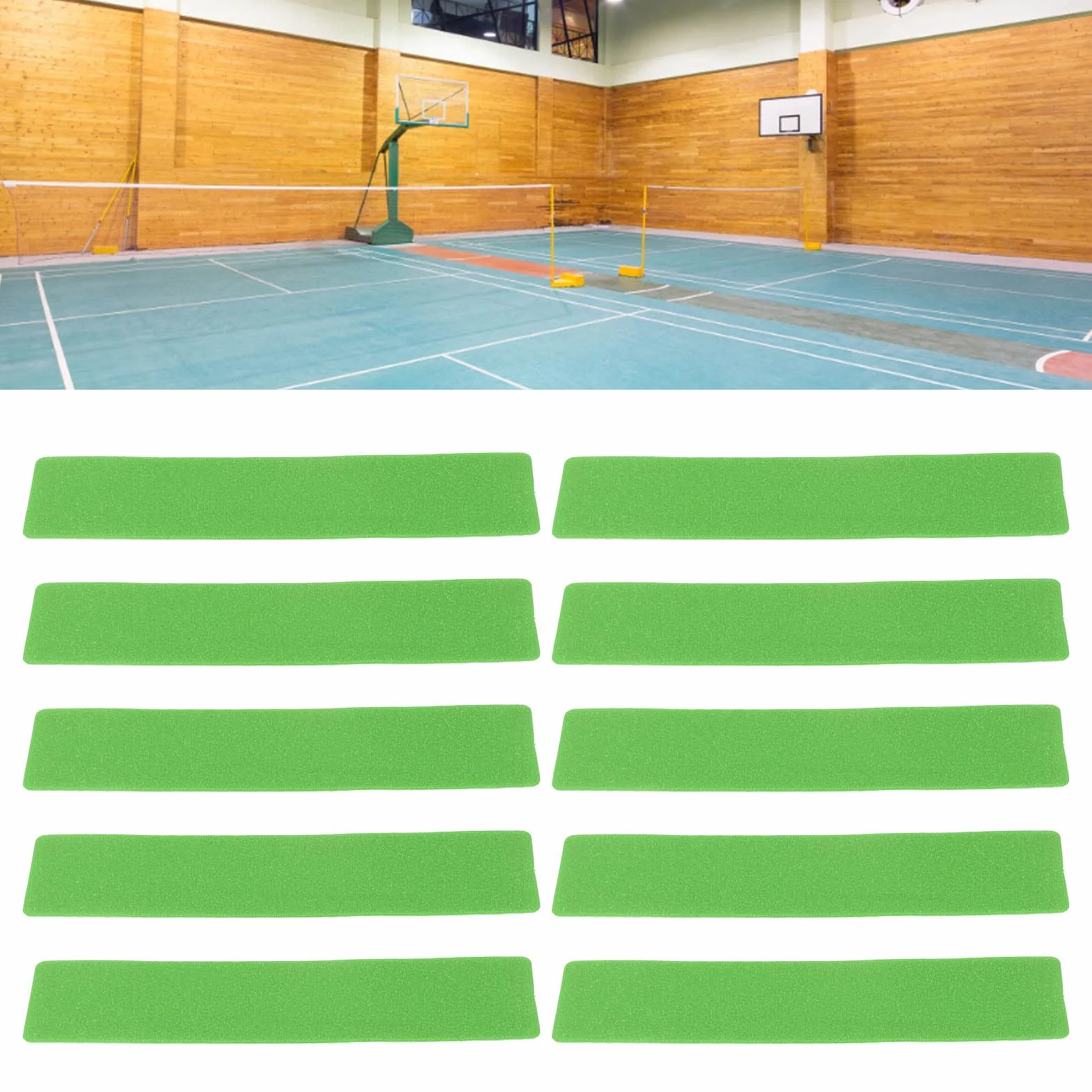 Socobeta Marqueurs de Ligne de Terrain Polyvalente pour Basket-Ball Football Tennis Pickleball