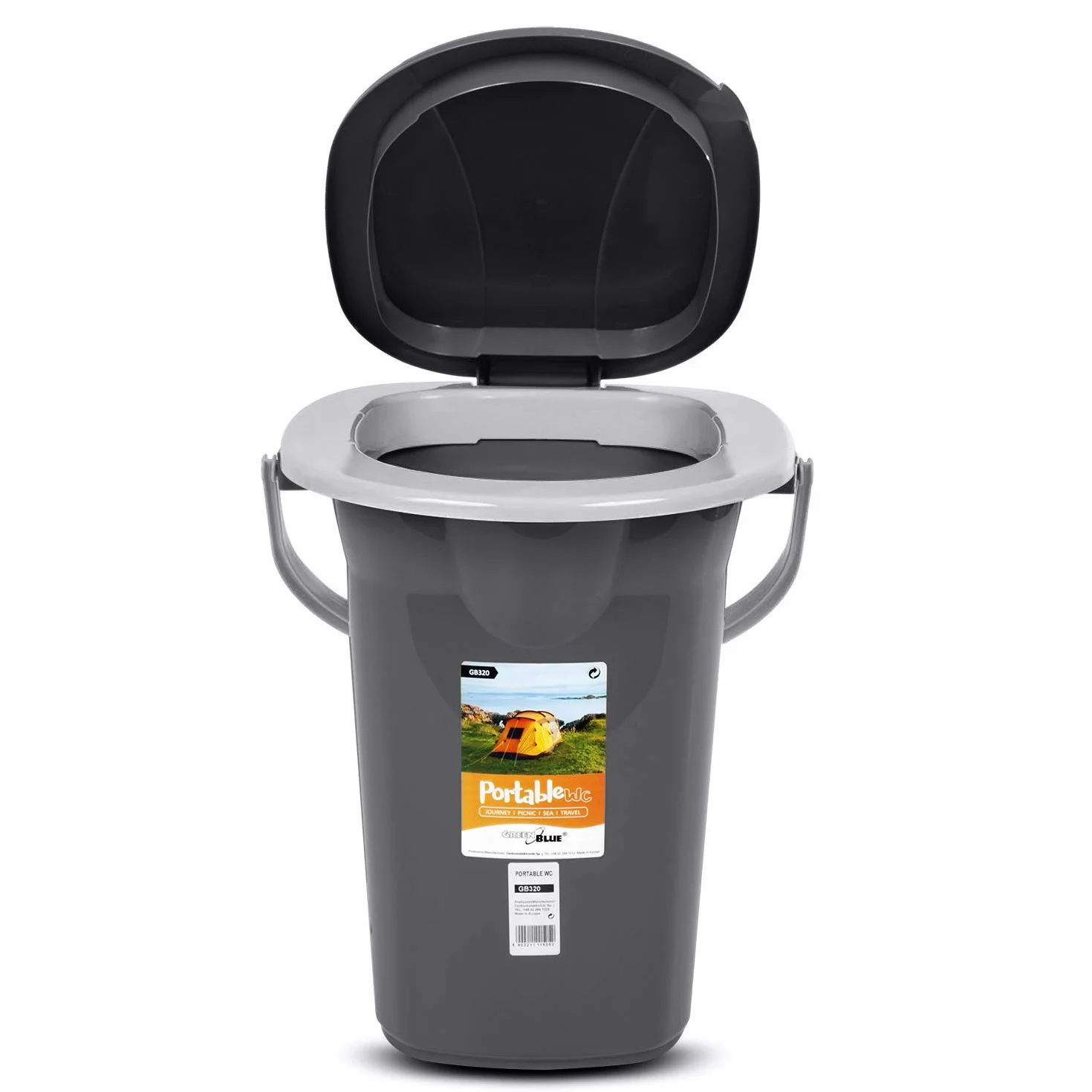 Green Blue GB320 Toilette Touristique 19L Mobile Camping