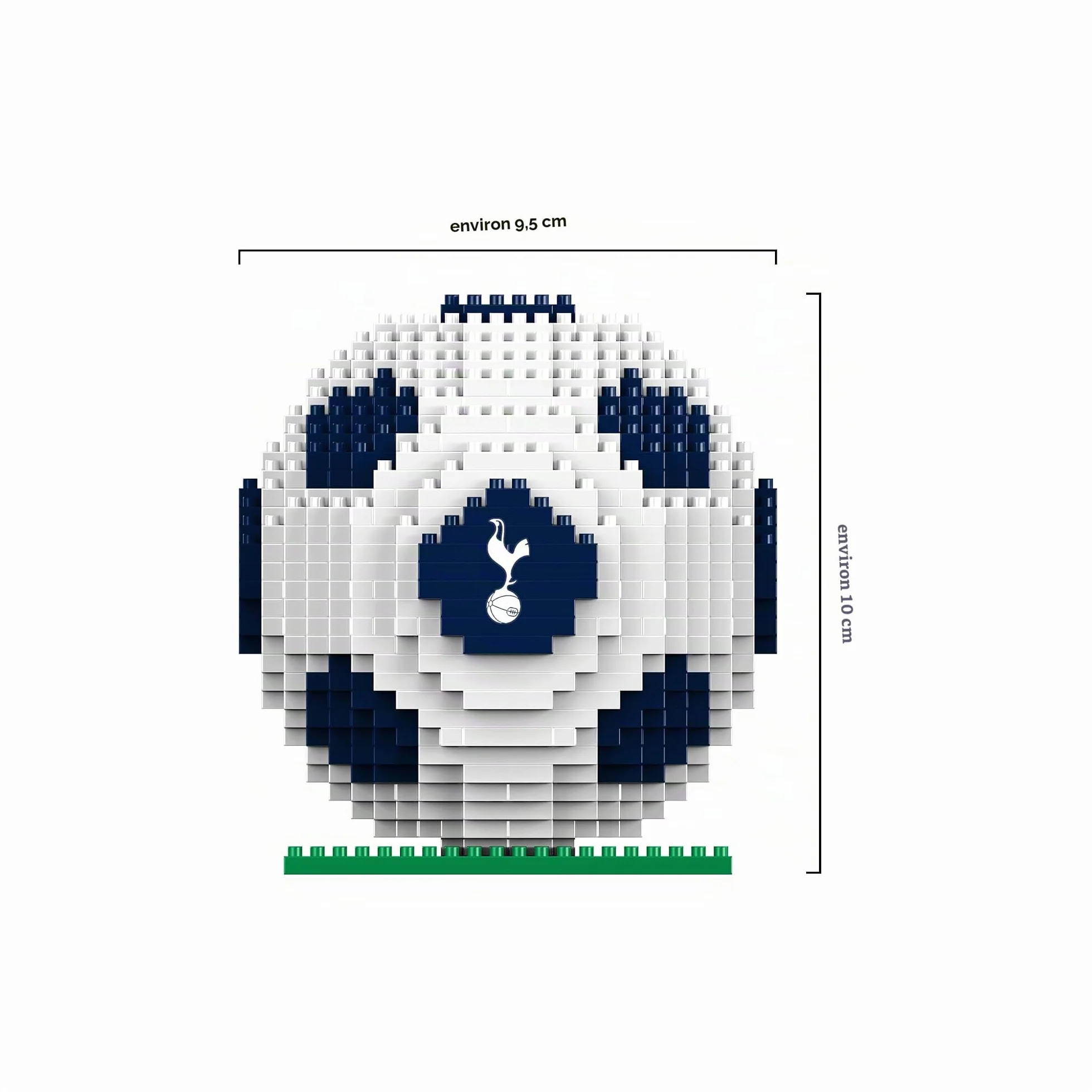 FOCO Tottenham Hotspur BRXLZ Ensemble de Construction de Football 3D Officiel