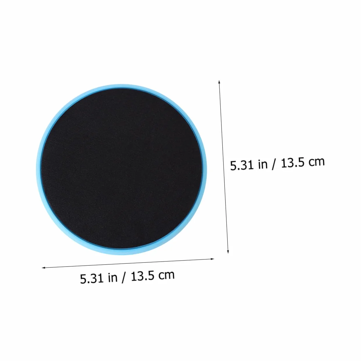 Sosoport Planche Tournante Ballet Bleu Nylon Réduit la Friction Équilibre Yoga