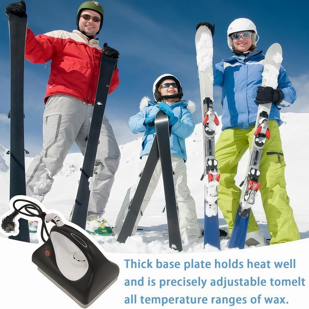 Fer à Farter Professionnel pour Skis Et Snowboards, Indicateur De TempéRature Constant, RéGulation Automatique De La TempéRature, pour L'Entretien Et La Protection