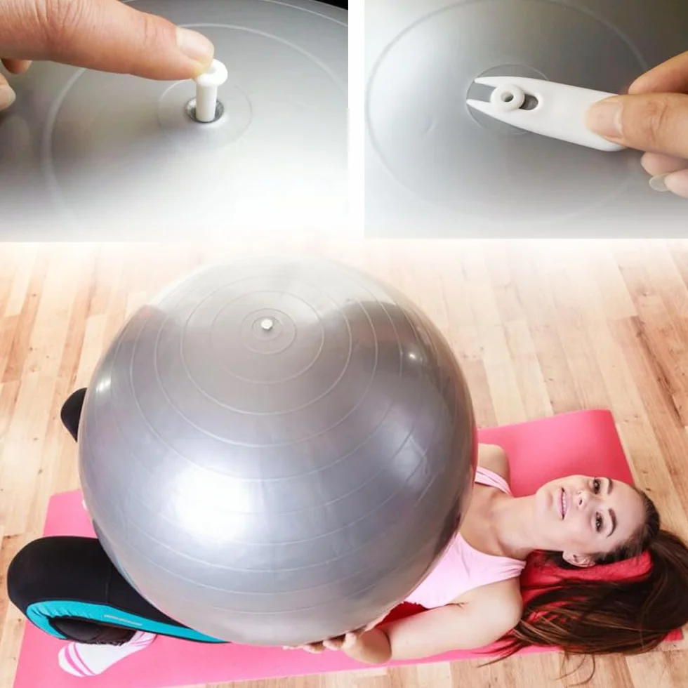 Kit de Remplacement de Bouchon d'air Yoga avec 1 Outil Amovible, 6 Pièces