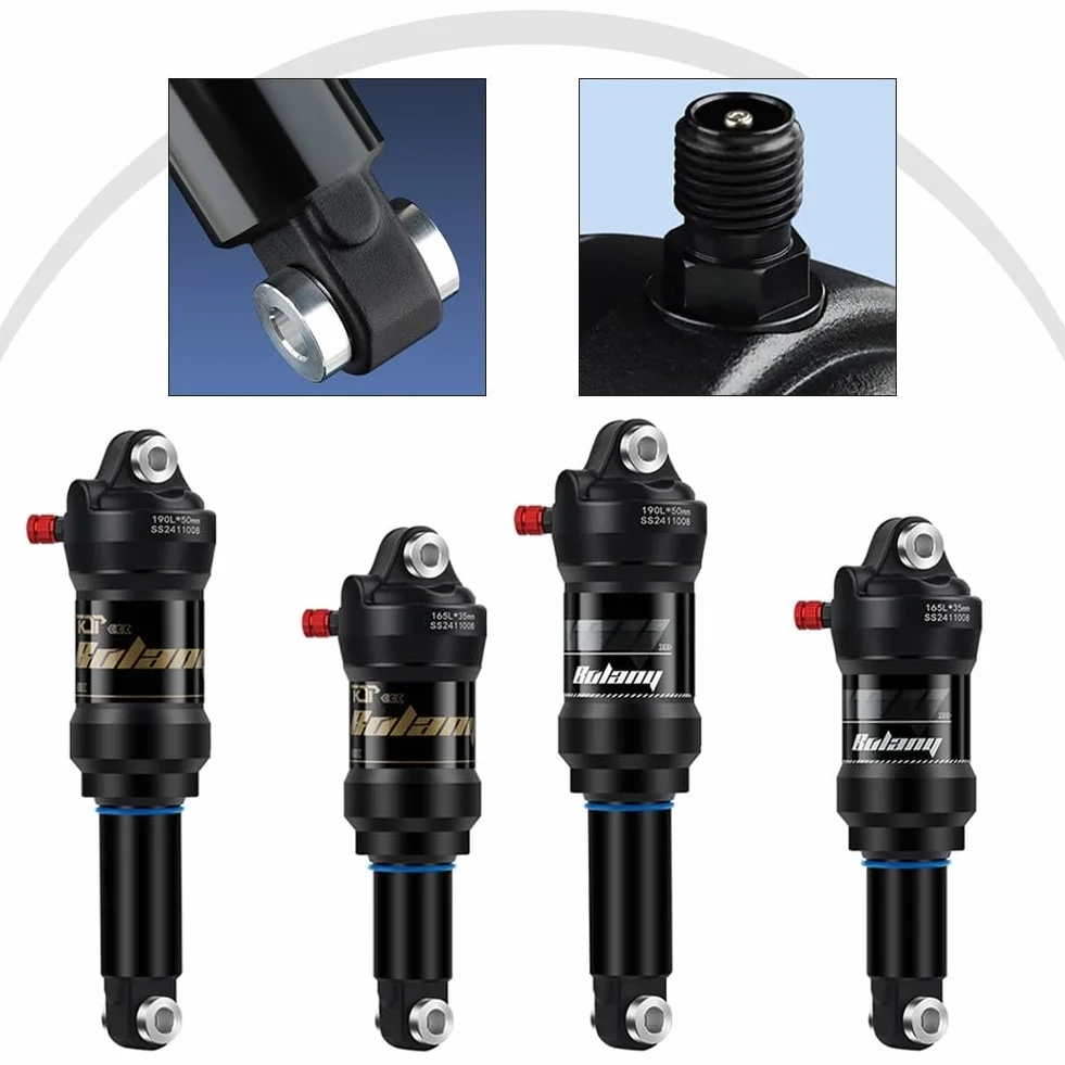 Amortisseur arrière VTT 165 mm 190 mm compatible