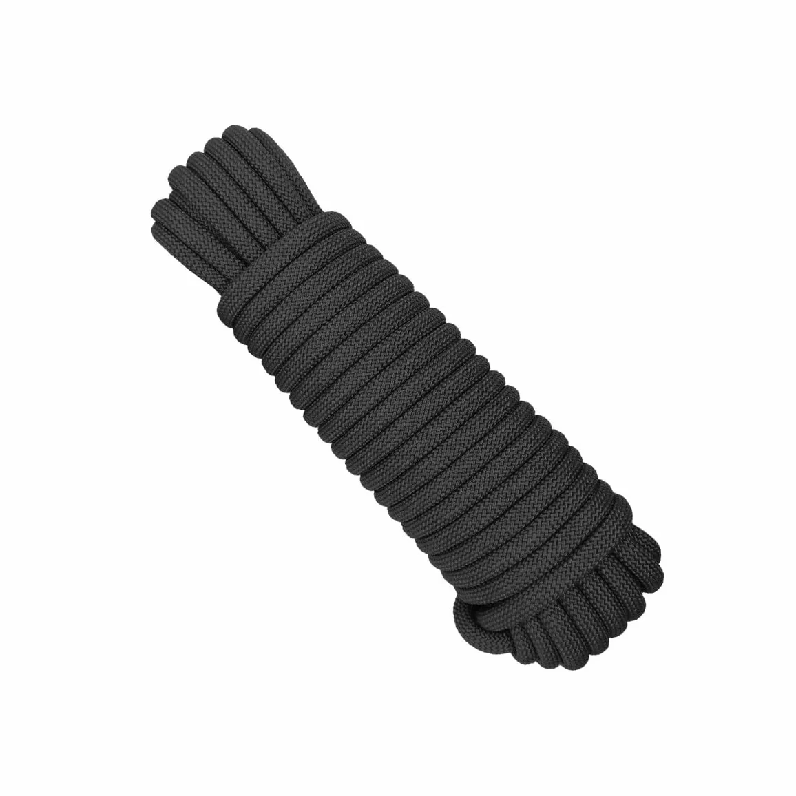 Paracorde 15 m Ø 9 mm Noir