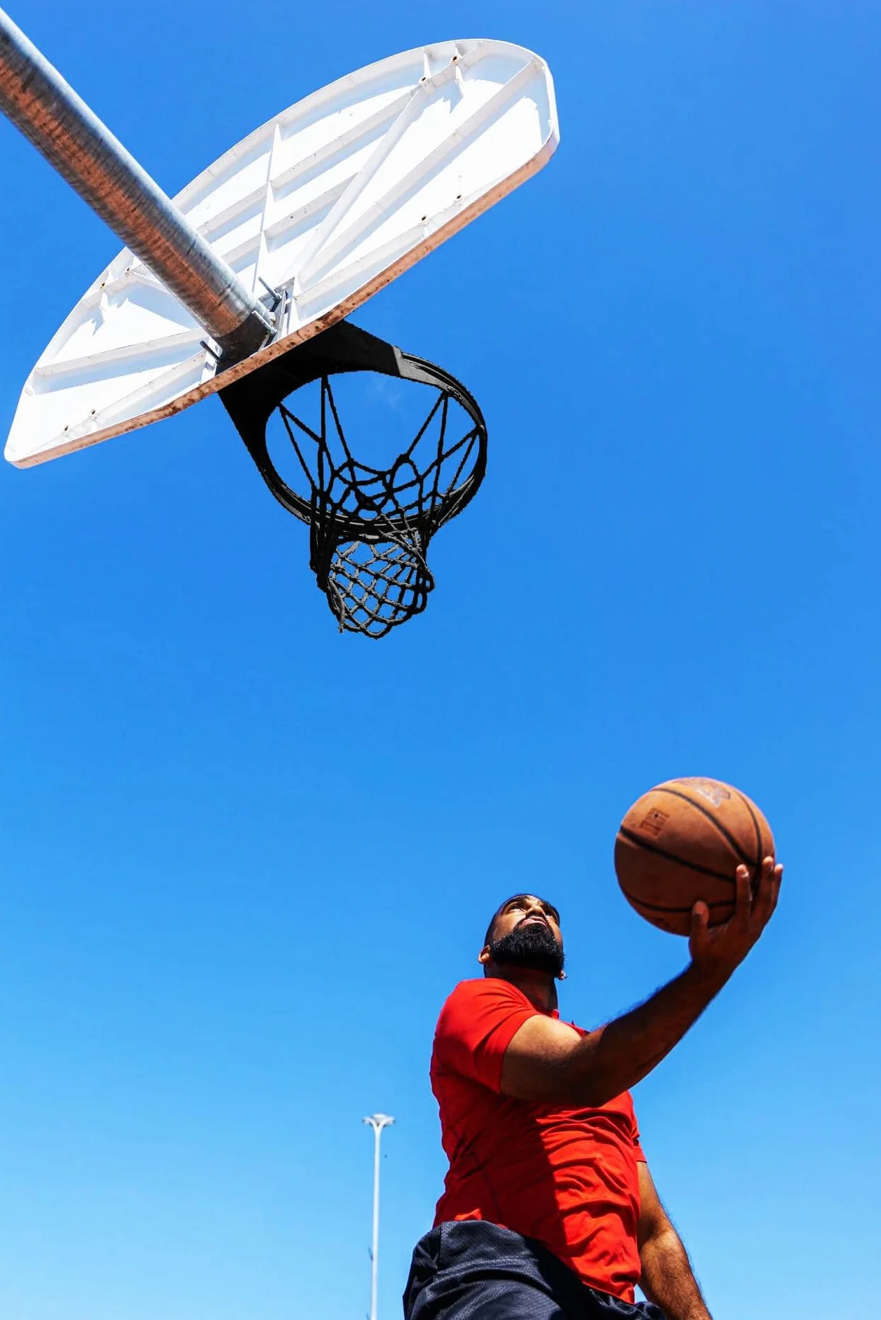 Filet de Basket-Ball de Rechange Résistant, Qualité Professionnelle, Anti-Fouet Toutes Saisons