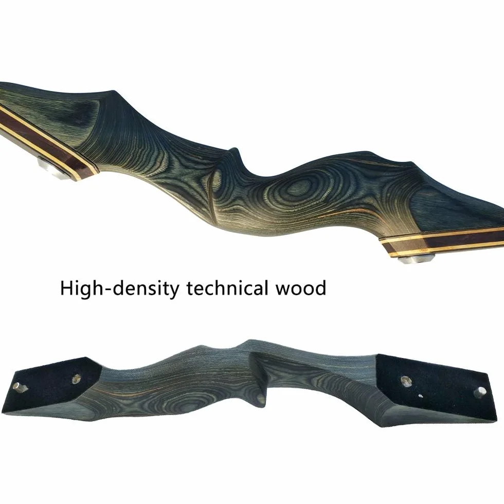 Arc Classique Takedown 60'' Recourbé 30lbs 35lbs 40lbs Tir à l'Arc Chasse Bois