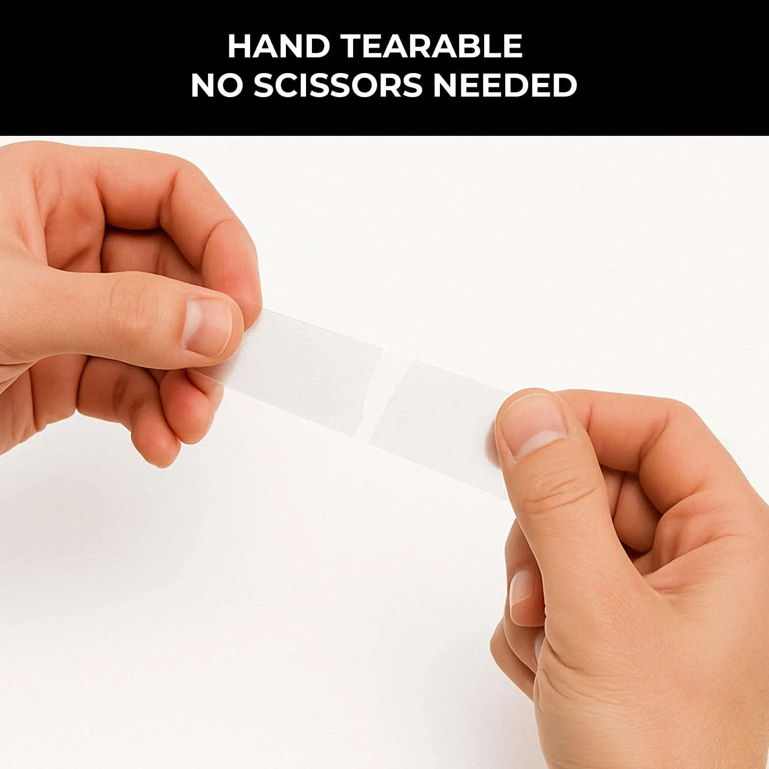 Rezztek Clear Hockey Tape – Ruban adhésif Transparent pour Hockey – Extensible et indéchirable – Durable