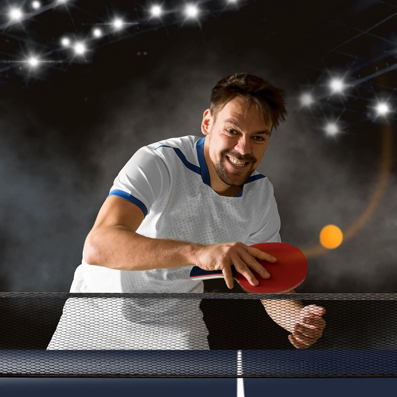 Set de Tennis de Table - 2 Raquettes, 3 Balles, 1 Sac pour Entraînement et Compétition