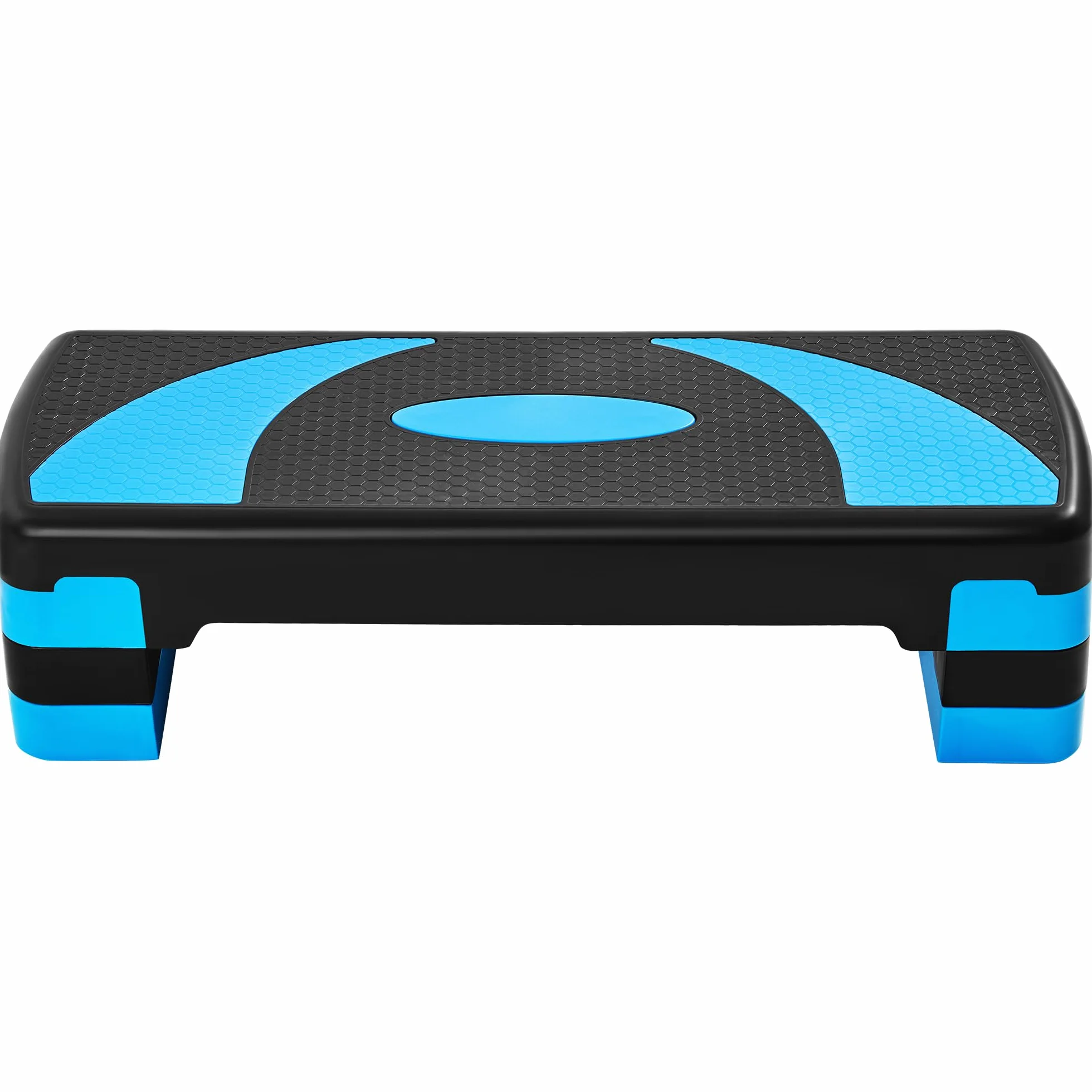 Step de Fitness Stepper 79,5 x 30 x 20cm Réglable 3 Hauteurs Bleu