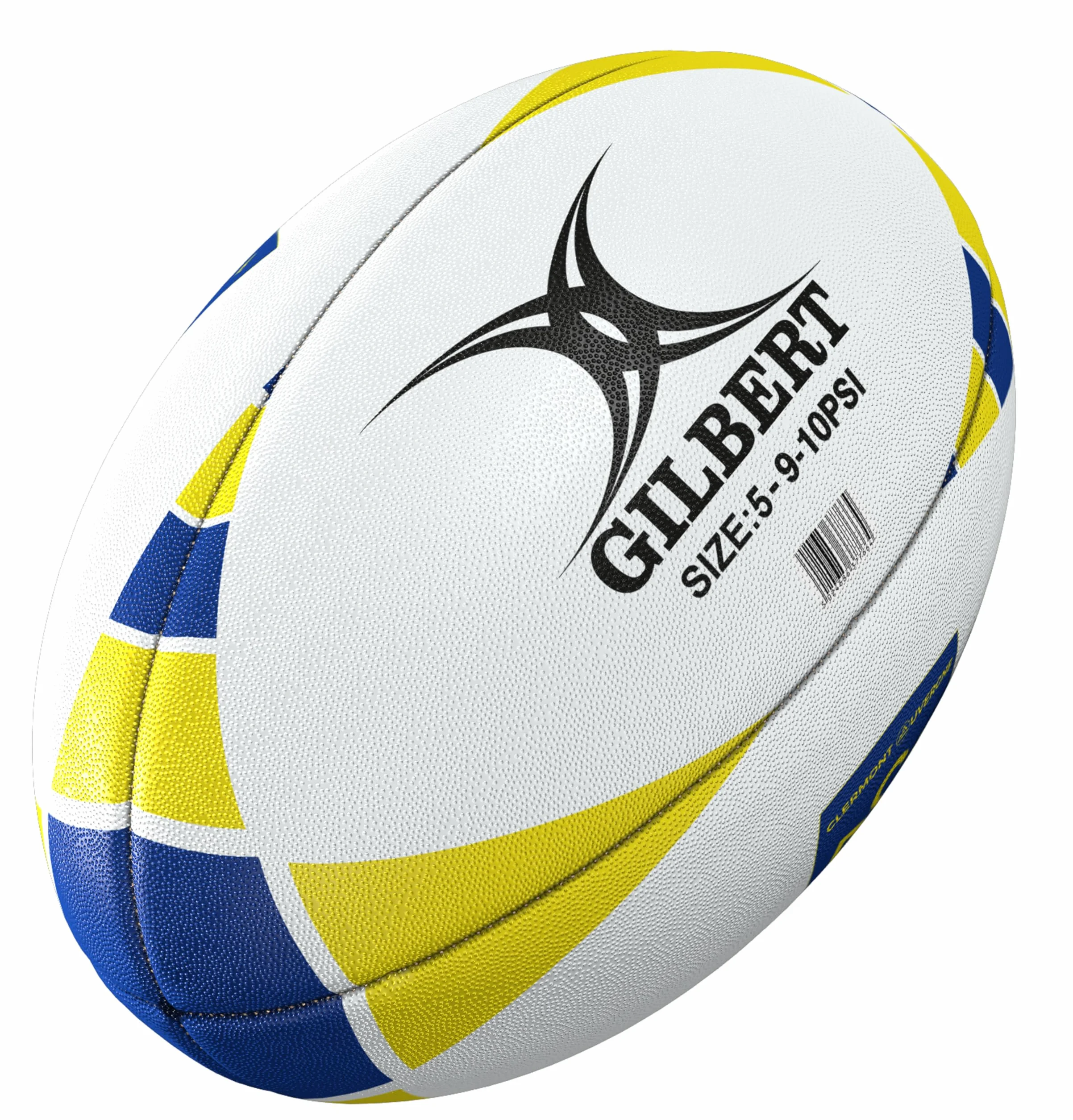 Gilbert Clermont Auvergne Ballon de Rugby Officiel Taille 5