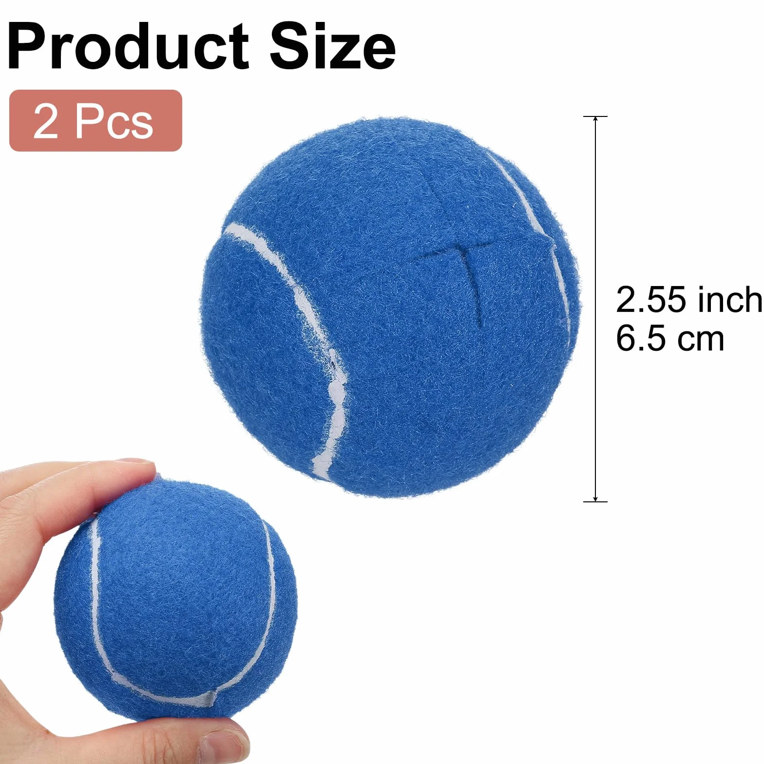 QUARKZMAN Balles De Tennis Prédécoupées pour Déambulateurs, Accessoires Universels, Protection De Sol, Bleu Foncé