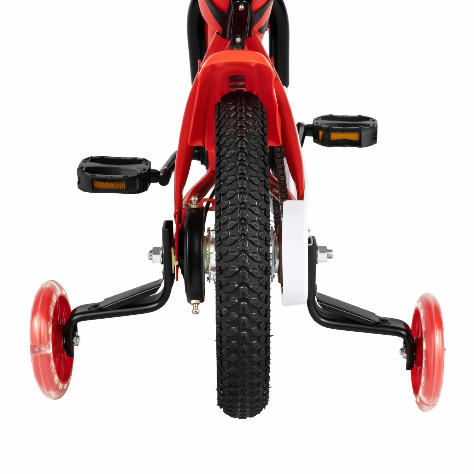 Vélo enfant 12 pouces réglable 2-5 ans avec roues stabilisatrices panier bouteille