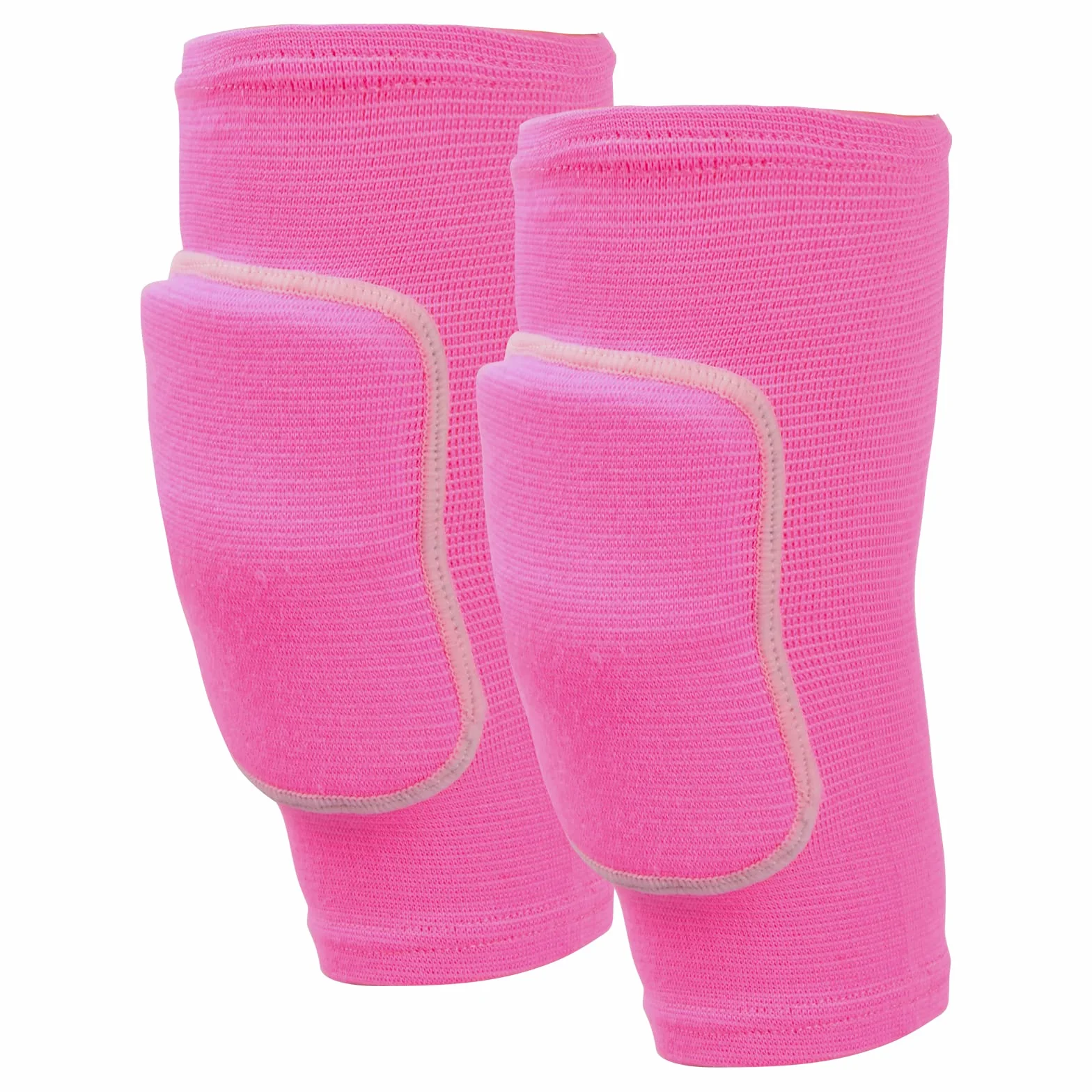 Genouillère Protection Sport Eponge Anti-collision Elastique Soutien Genou Adulte Volleyball Danse Snowboard Courir Rosa