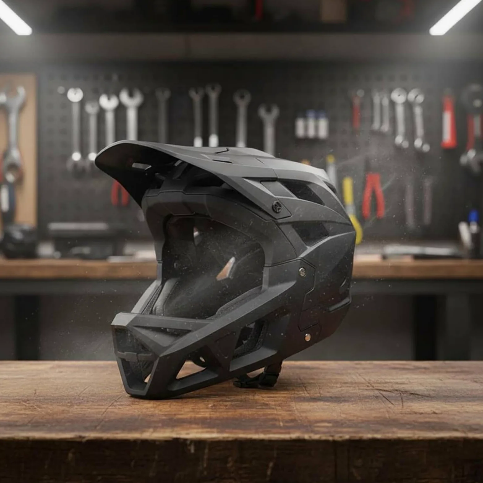Milageto Casque Intégral Aération | Casque Scente Descente à Absorption d'Impact en PC et EPS Léger, Protection Complète avec Coque Mentonnière pour Adultes