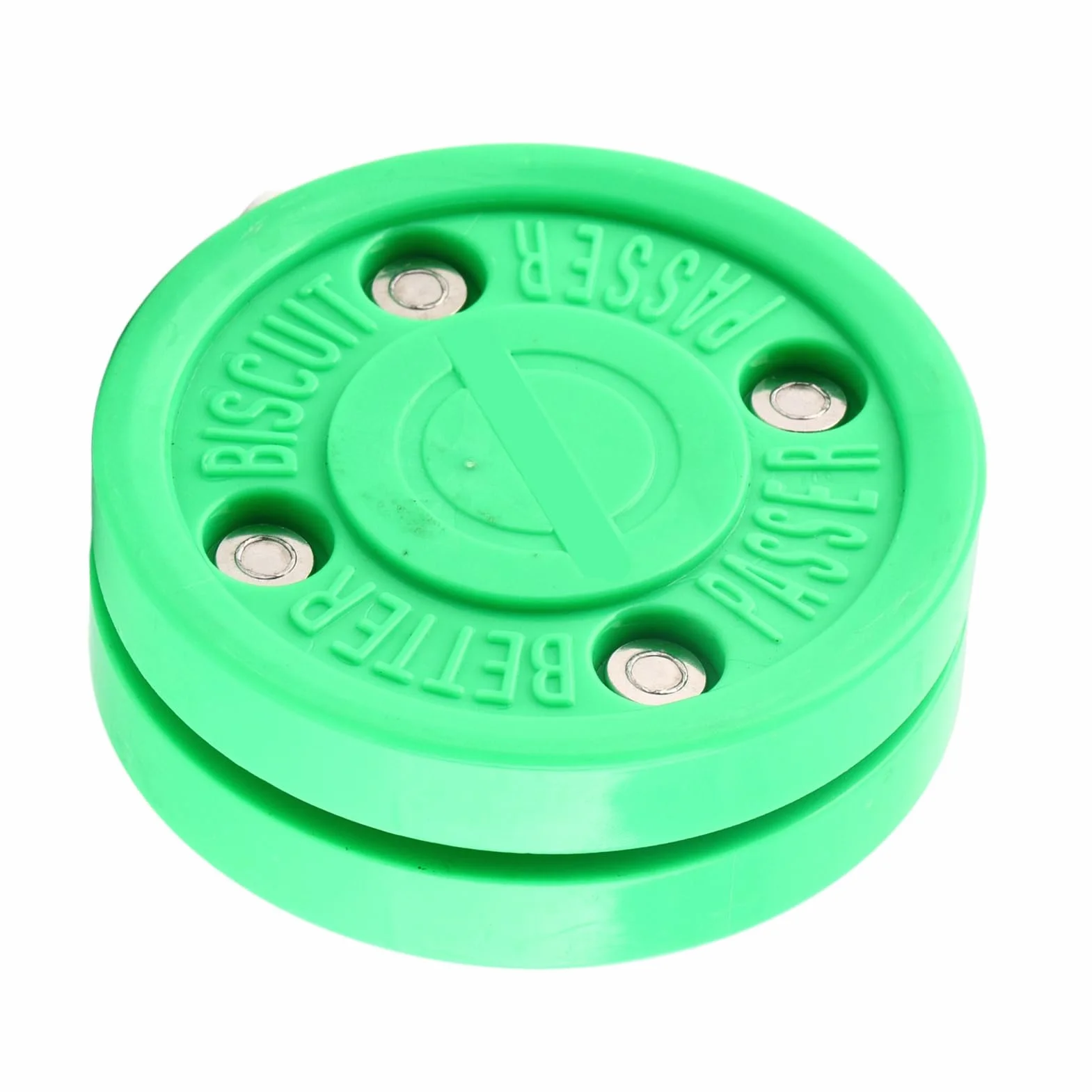 Yctze Hockey sur Glace Puck avec Absorption des Chocs Verte - Pratique de Patinage à Roulettes