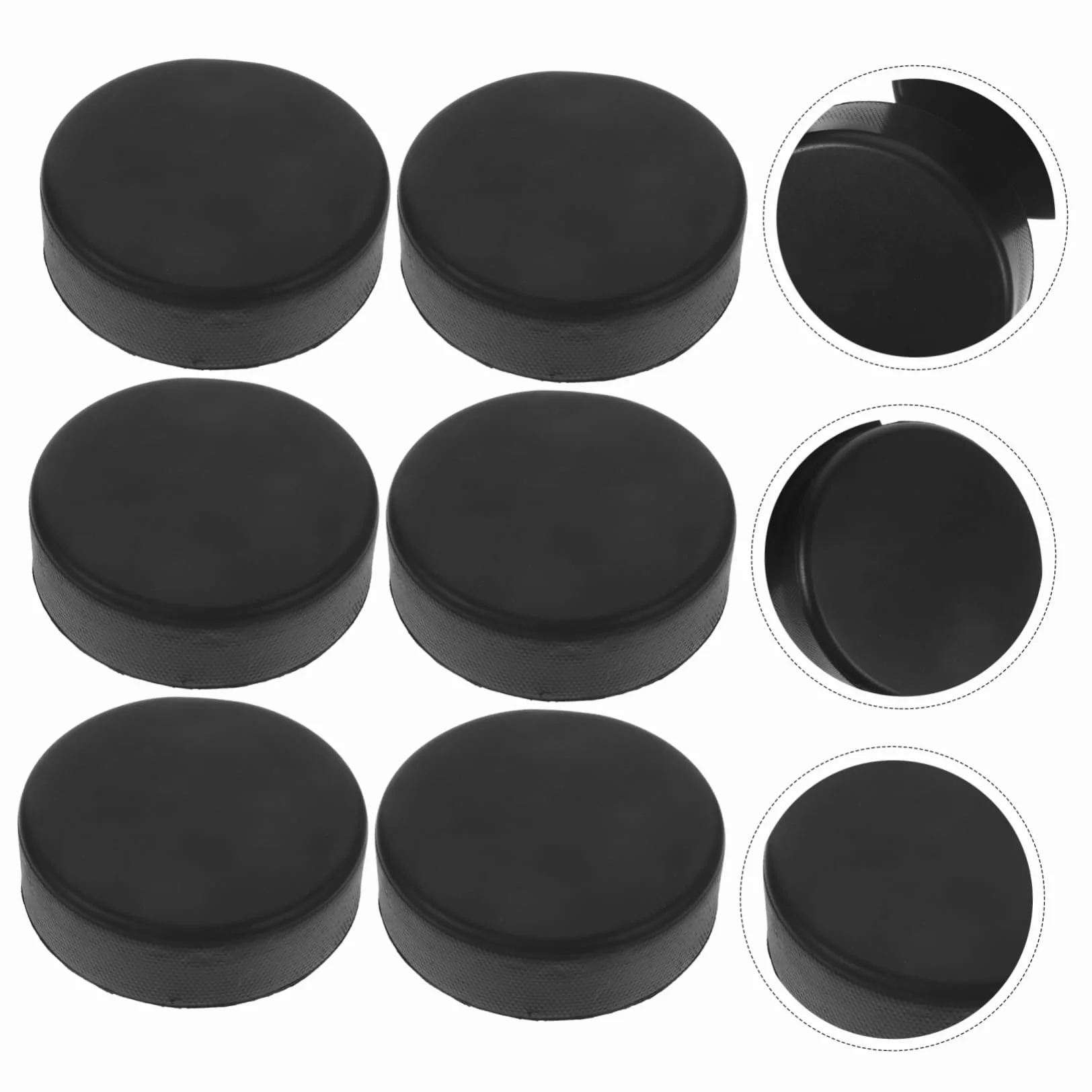 BESPORTBLE 6 Pièces Palet Rondelle De Hockey en Mousse Accessoire De Sport