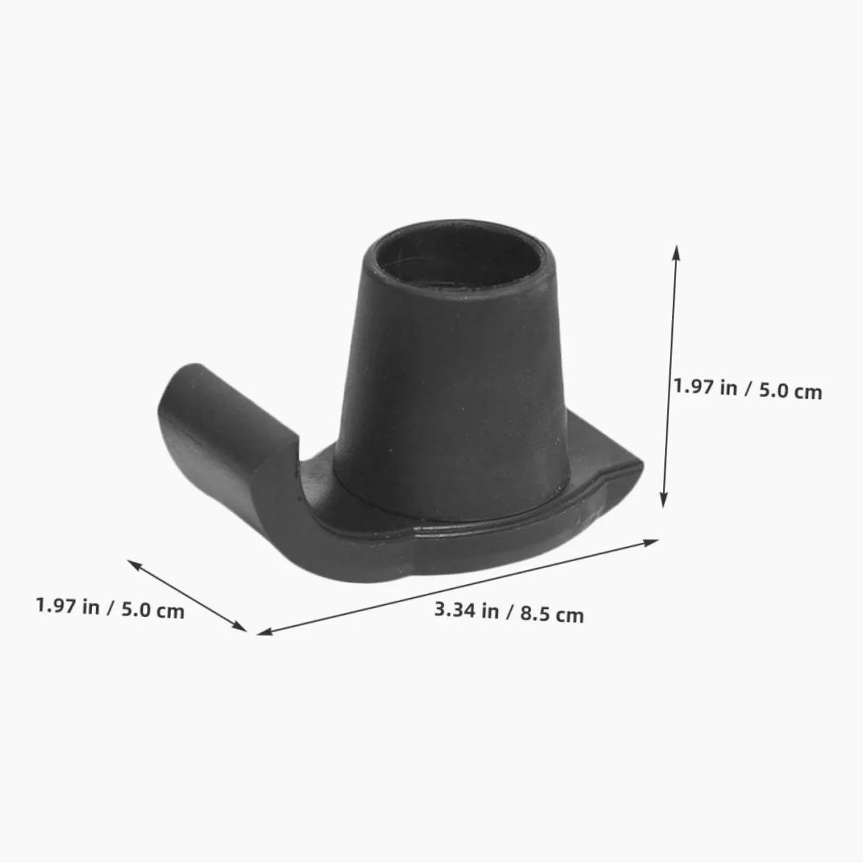 YARNOW 8 Pcs Tapis De Pied De Luge Antidérapant Pieds De Marcheur sous-Verres Curseurs Planeurs De Marcheur Petits Planeurs pour Marcheur Marcheur Pratique Skis De Marche