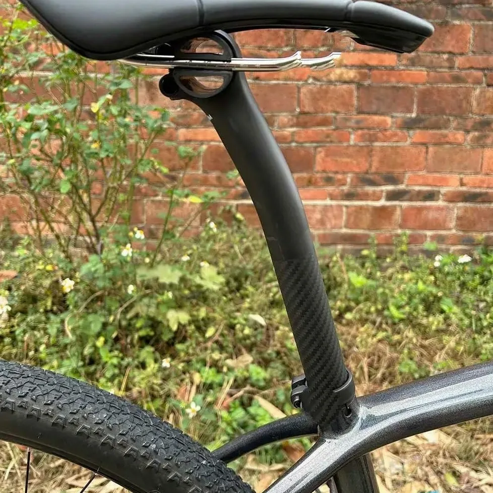 Selle de vélo pour Elita ONEtige de Selle de vélo recul en Carbone 5/20mm Tige de Selle VTT