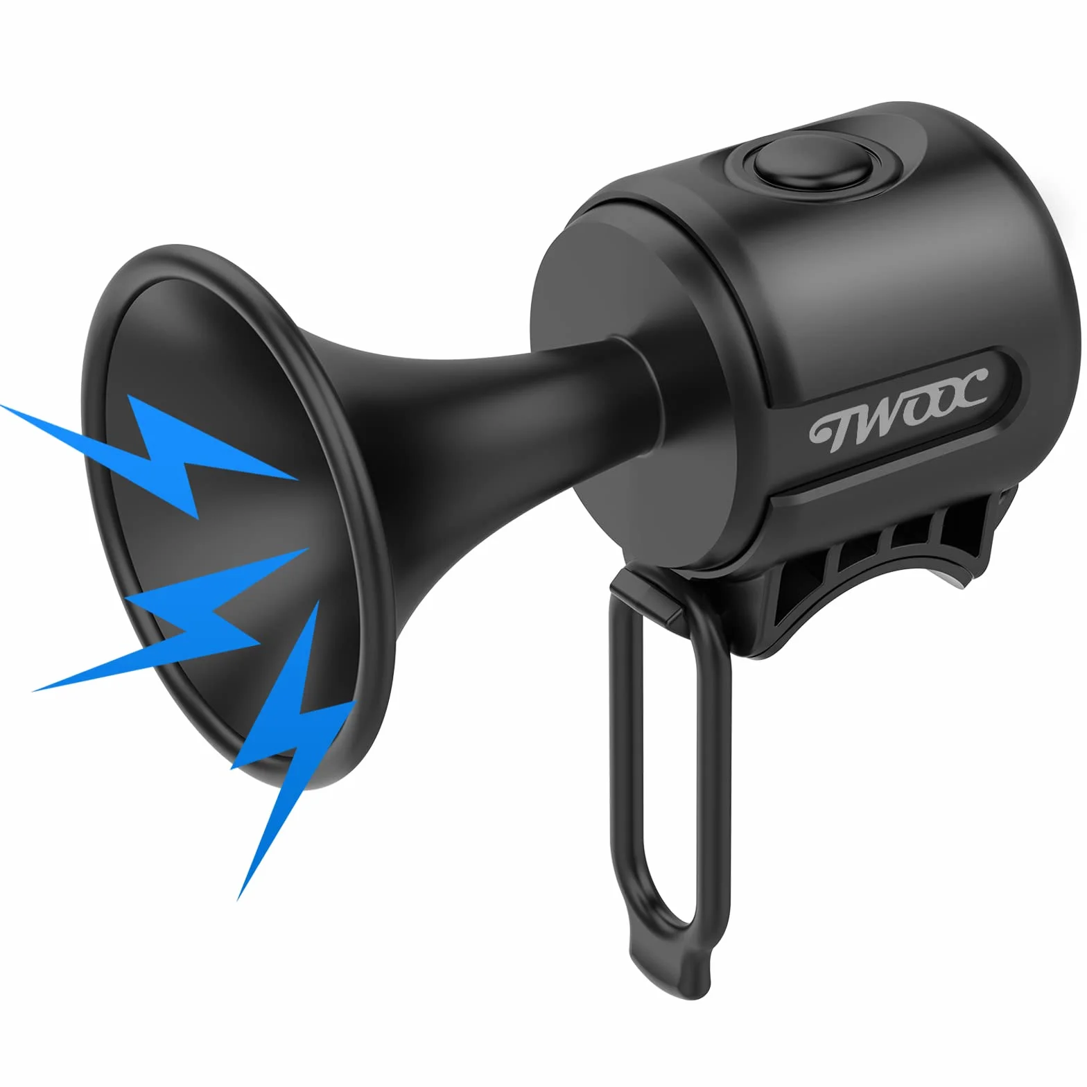 Vélo Sonnette Électrique 120dB 1 Mode Klaxon Puissante IPX4 300mAh