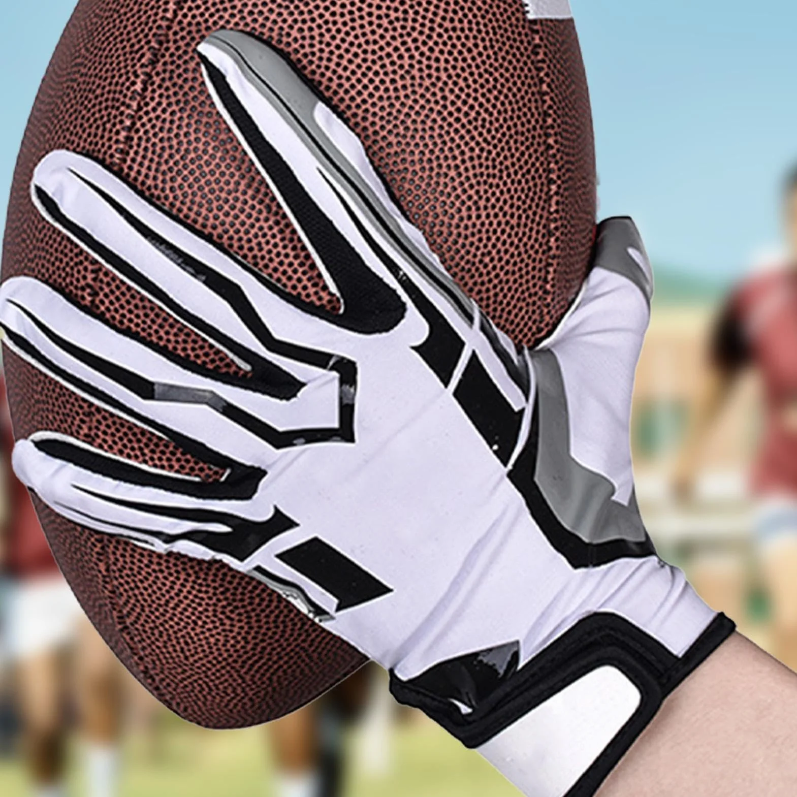 Fulenyi Gants de frappe baseball – Gants protection antidérapants respirants paume adhérente pour adultes