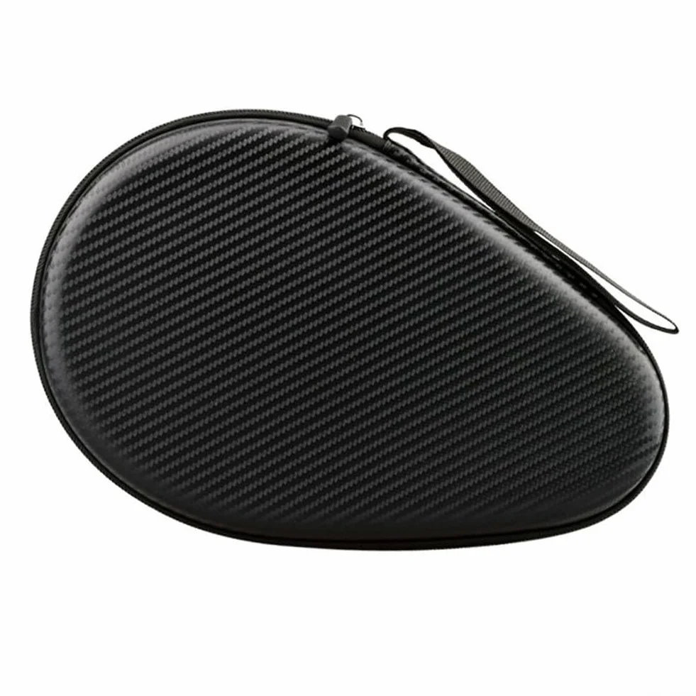 Housse de protection rigide EVA pour raquettes de ping-pong et balles de tennis de table - Design compact