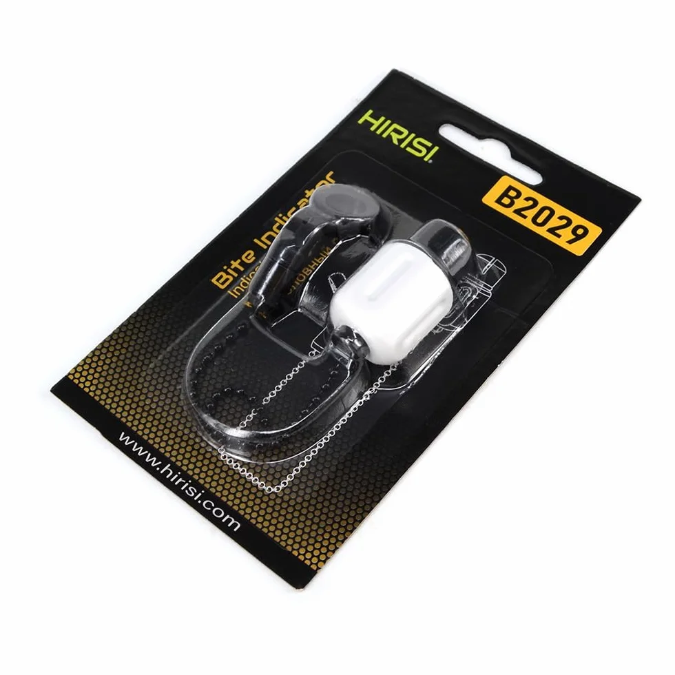 Hirisi Tackle Bobbins Swinger Drop Off - Chaîne en laiton pour alarme de pêche à la carpe - Chaîne noire - Clip de cordon réglable