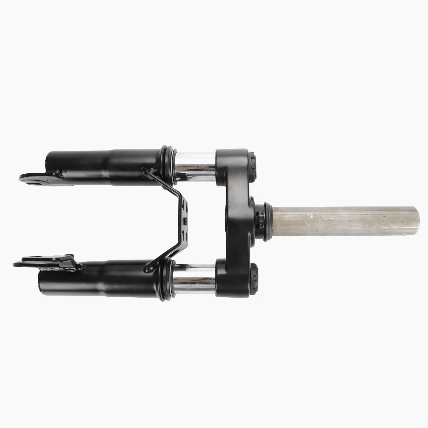 Kit Nouvelle Suspension Avant Fourche pour Segway Ninebot Max G30 Trottinette Amortisseur Avant + Garde-Boue Avant + Support de Pied Scooter Electrique Modification