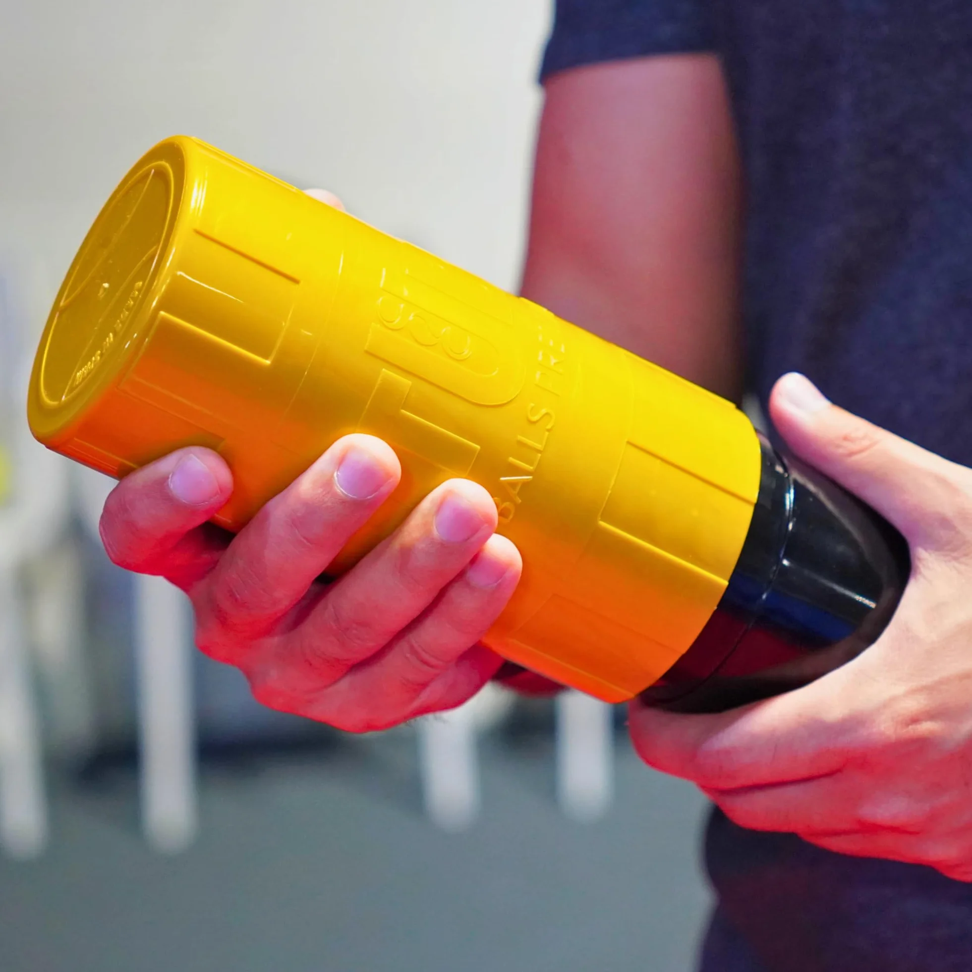 TUBOPLUS X3 Pressurisateur de Balles de Padel et Tennis | Boîte Hermétique | Capacité 3 Balles