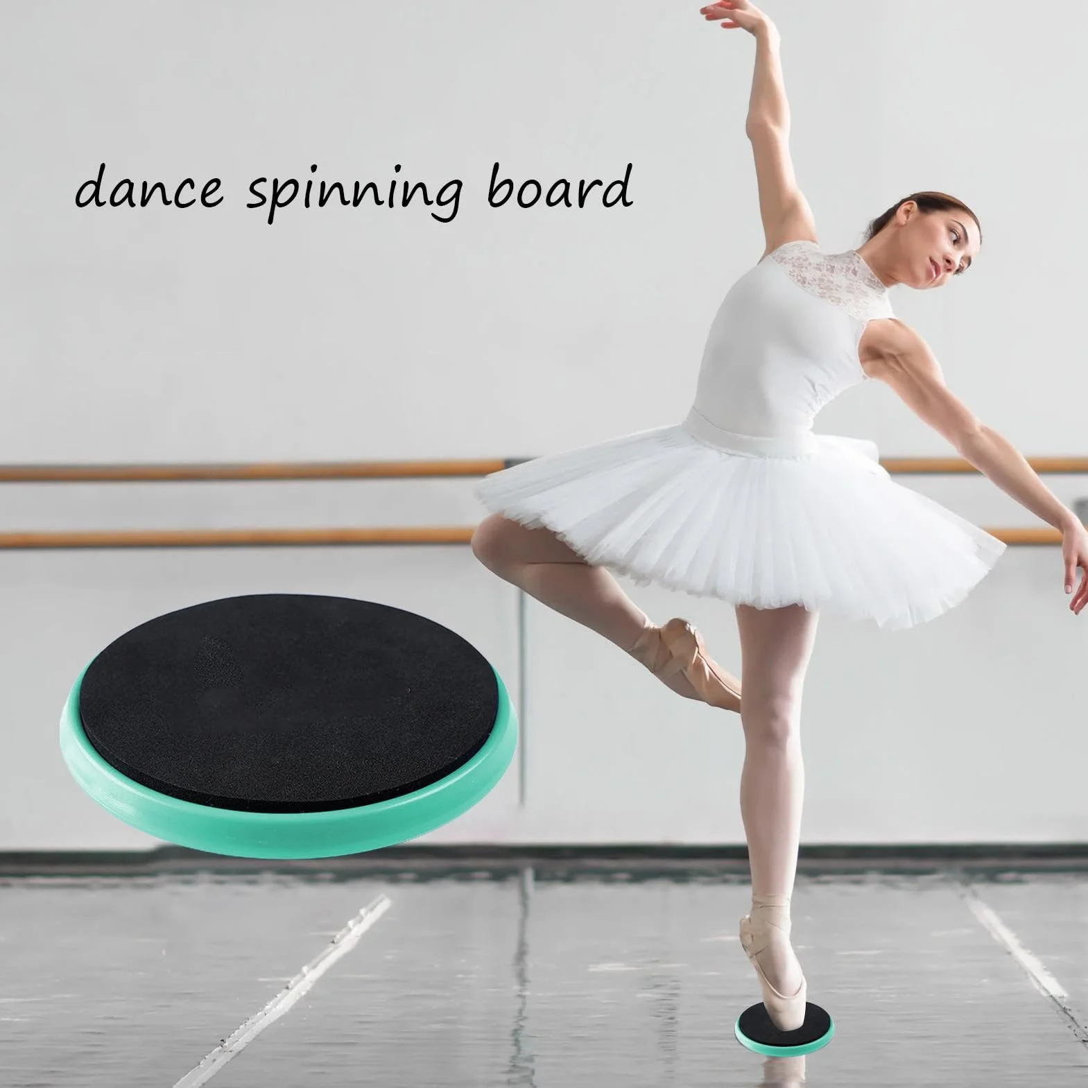 Planches tournantes pour Danseurs, Équipement de Danse avec Surfaces antidérapantes pour Pom-Pom Girls, Gymnastes et Patineurs artistiques