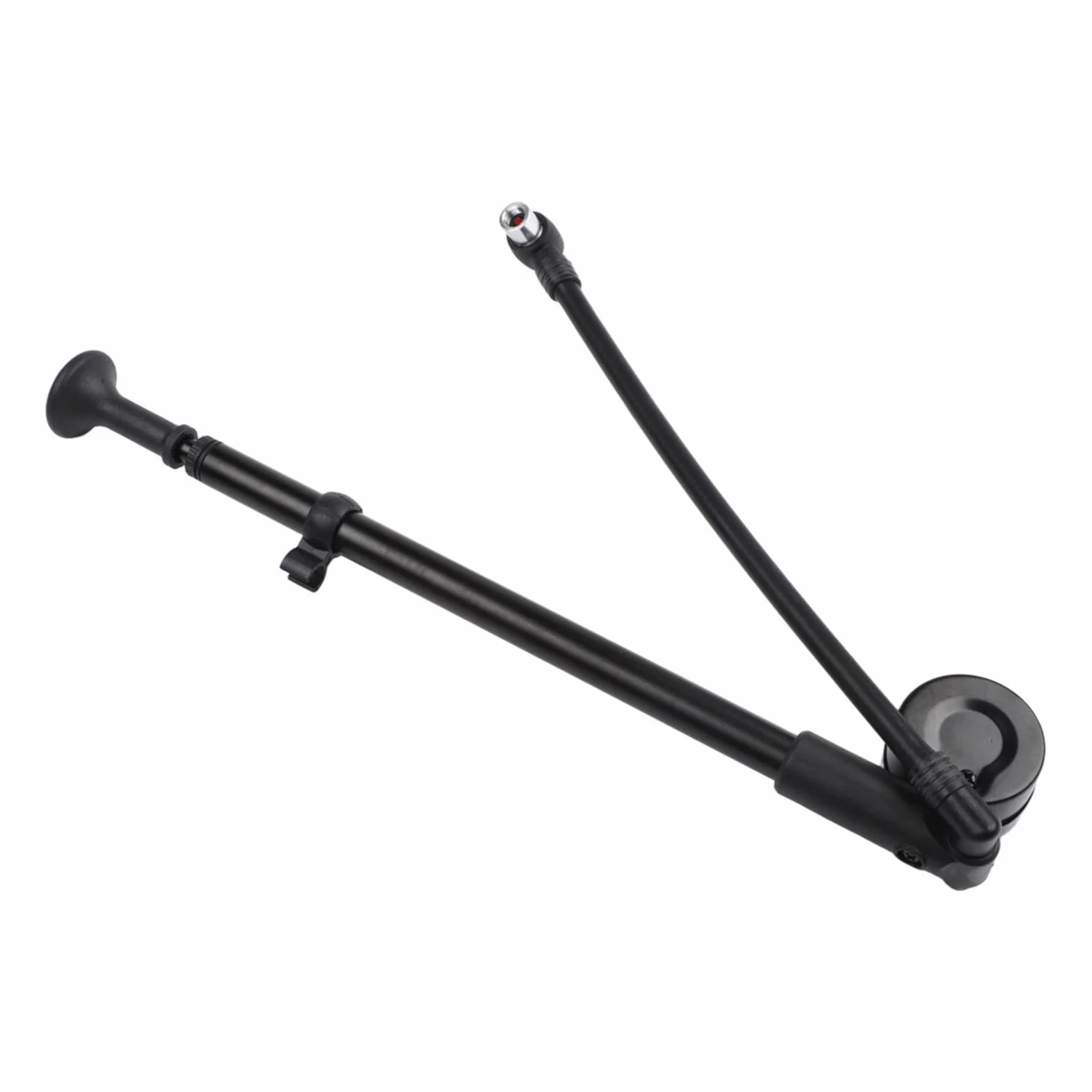 Pompe à chocs pour vélo en alliage d'aluminium 300 PSI haute pression avec jauge de pression d'air