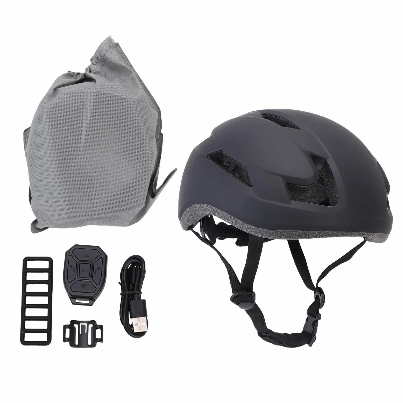 Casque Vélo Intelligent avec écran LED, Contrôle par Application | Conception multifonctionnelle, Visibilité améliorée, Ajustement confortable, Cadran réglable pour les tours de tête de 58 à